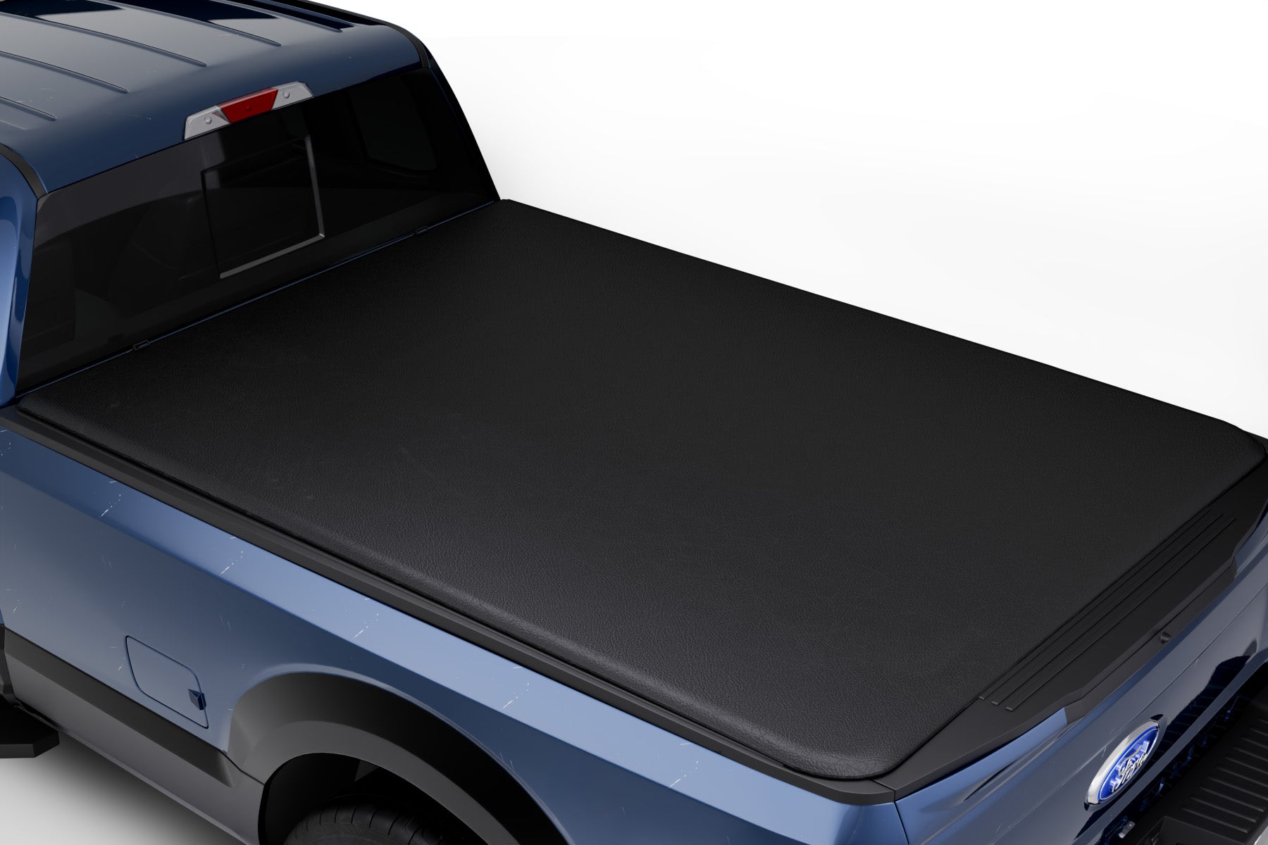 MilesRunner For 2015-2024 Ford F150 8 Ft Long Bed Lock & Roll Up Vinyl Tonneau Cover