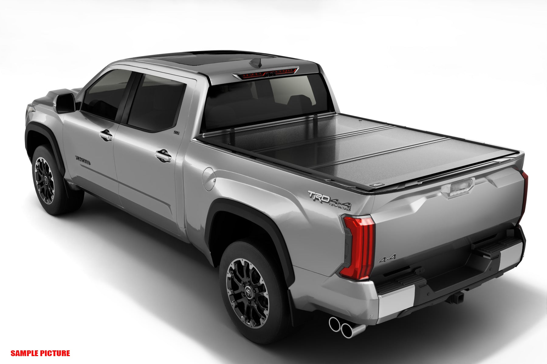 MilesRunner For 1999+ Chevrolet GMC Silverado/Sierra 6.5' Low Profile Hard Tri Fold Tonneau Cover