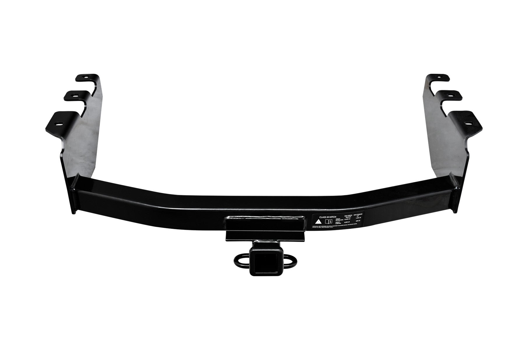 MilesRunner For 07-18 Silverado/Sierra 1500 Class 3 Trailer Hitch Receiver 2" - Blk