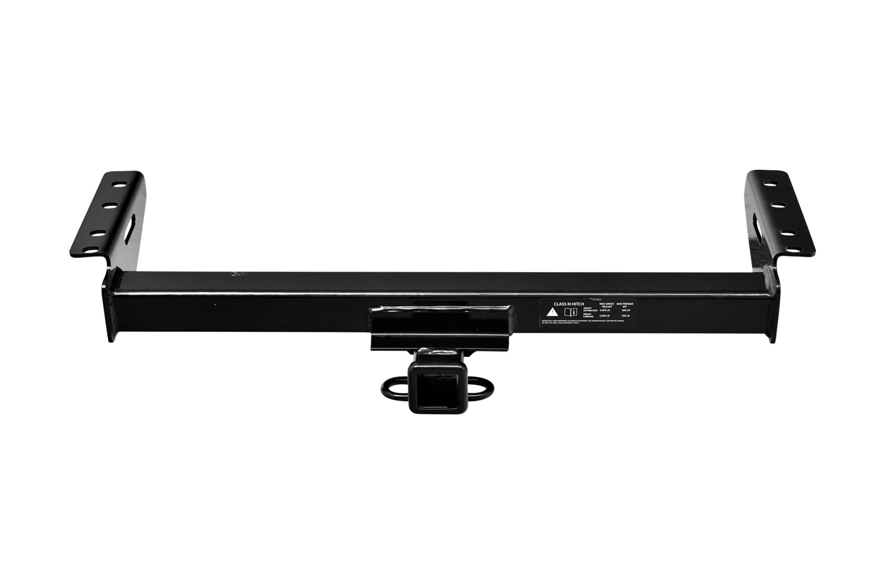 MilesRunner For 1984-2001 Jeep Cherokee Class 3 Trailer Hitch Tow Receiver 2" - Blk