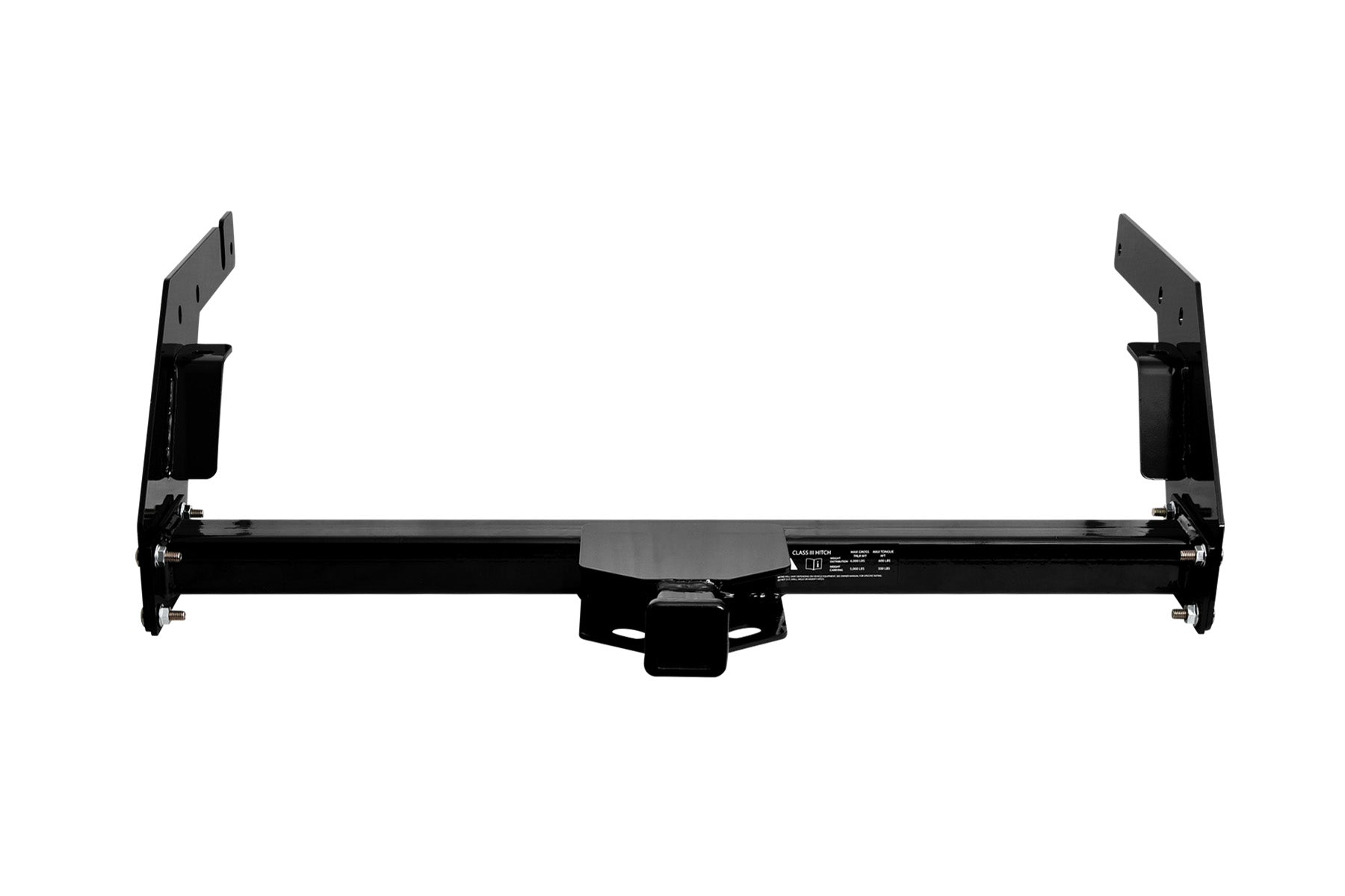 MilesRunner For 1984-1995 Toyota Pickup Class 3 Trailer Hitch Tow Receiver 2" - Blk