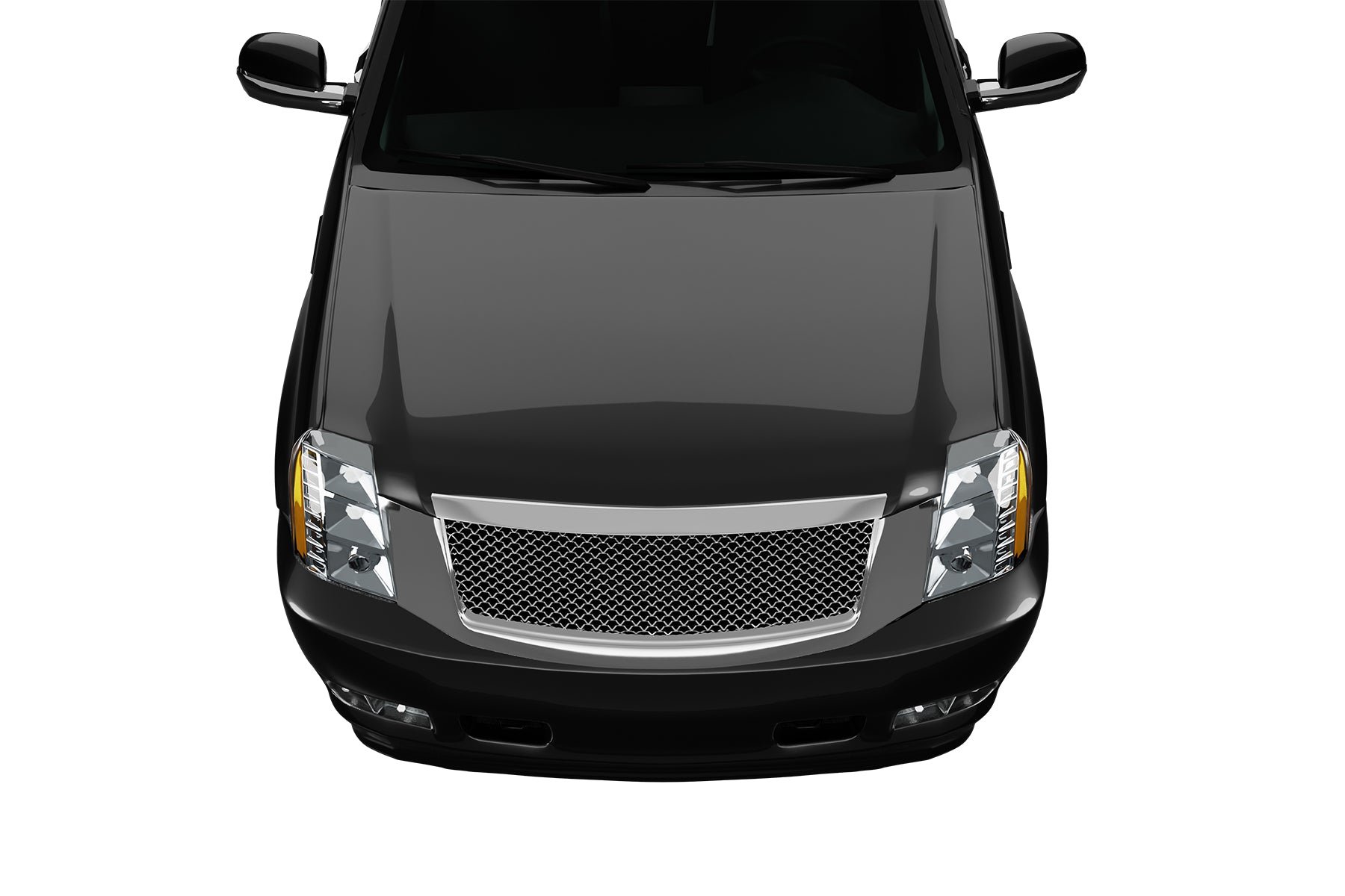 Premium ABS Chrome Sport Mesh Grille for Cadillac Escalade 2007-2014 | Direct Fit & LED-Ready