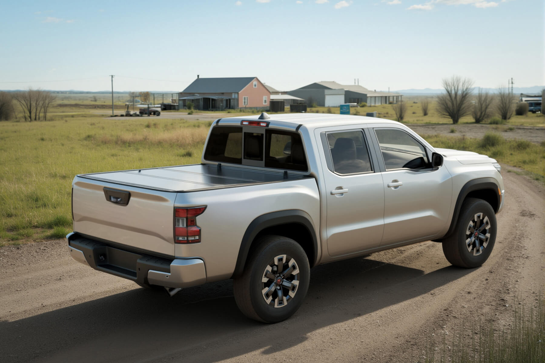 MilesRunner For 07-14 Silverado/Sierra 5.8' Low Profile Hard Tri Fold Tonneau Cover