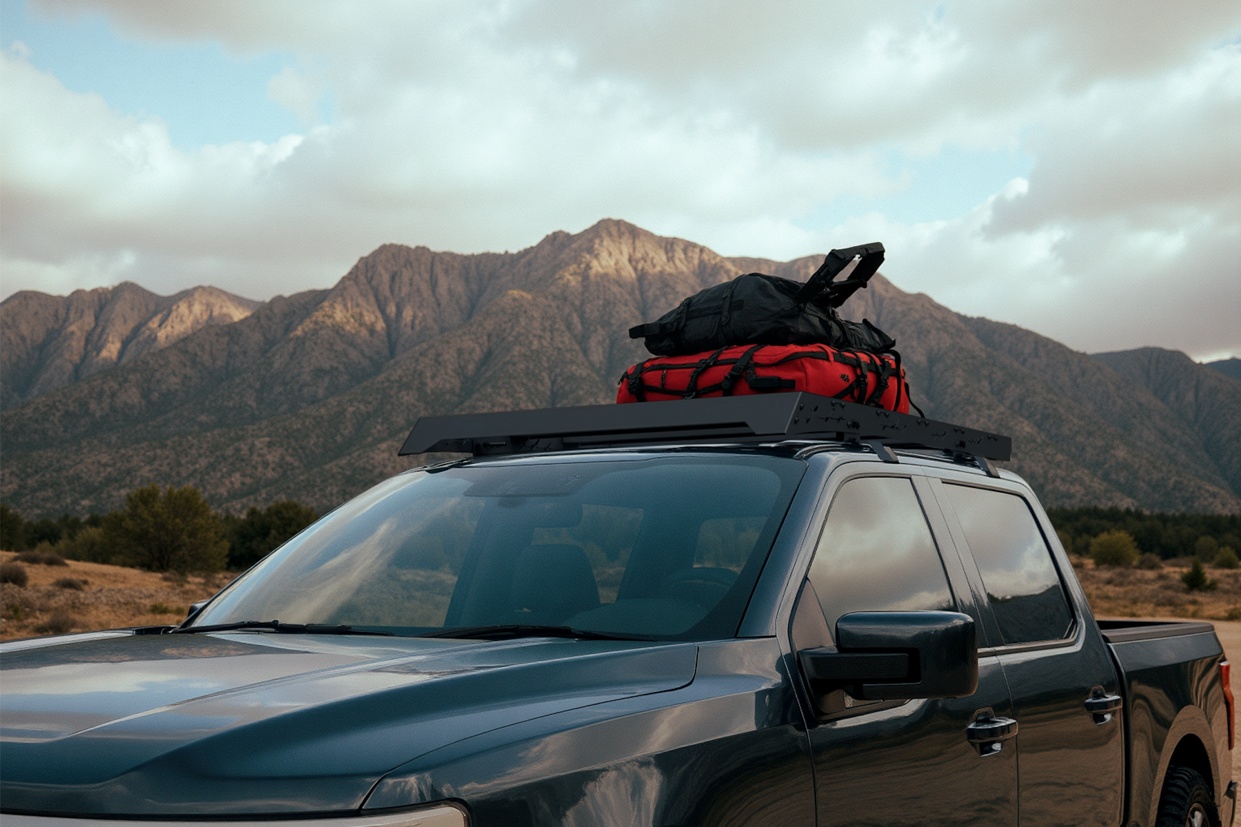 2020-2025 Chevy Silverado 2500HD /3500HD / GMC Sierra/ Sierra Denali 2500HD/3500HD Crew Cab Low Profit Roof Rack