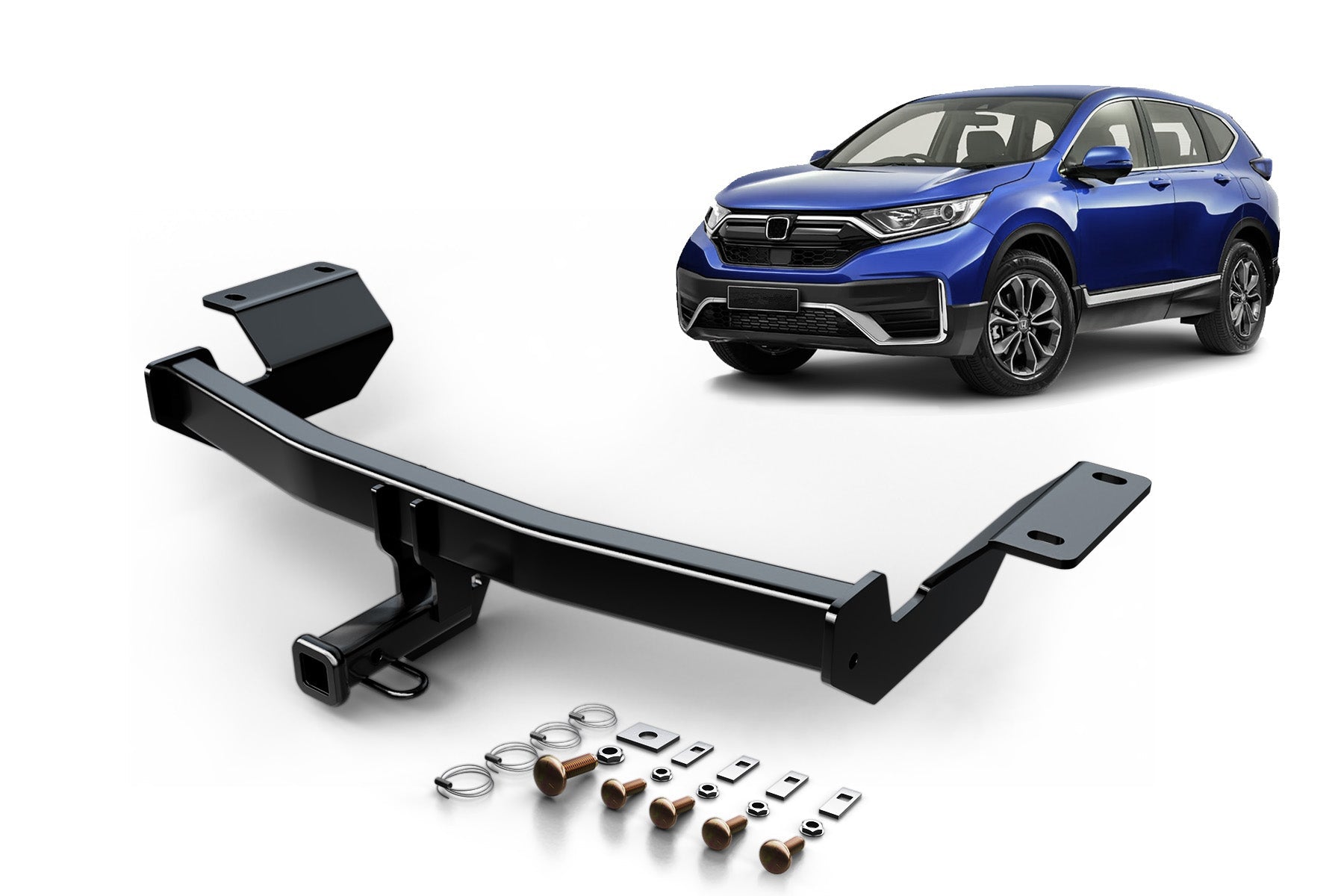 MilesRunner For 2007-2025 Wrangler Class 3 Rear Mount Trailer Hitch w/2" Tow Receiver