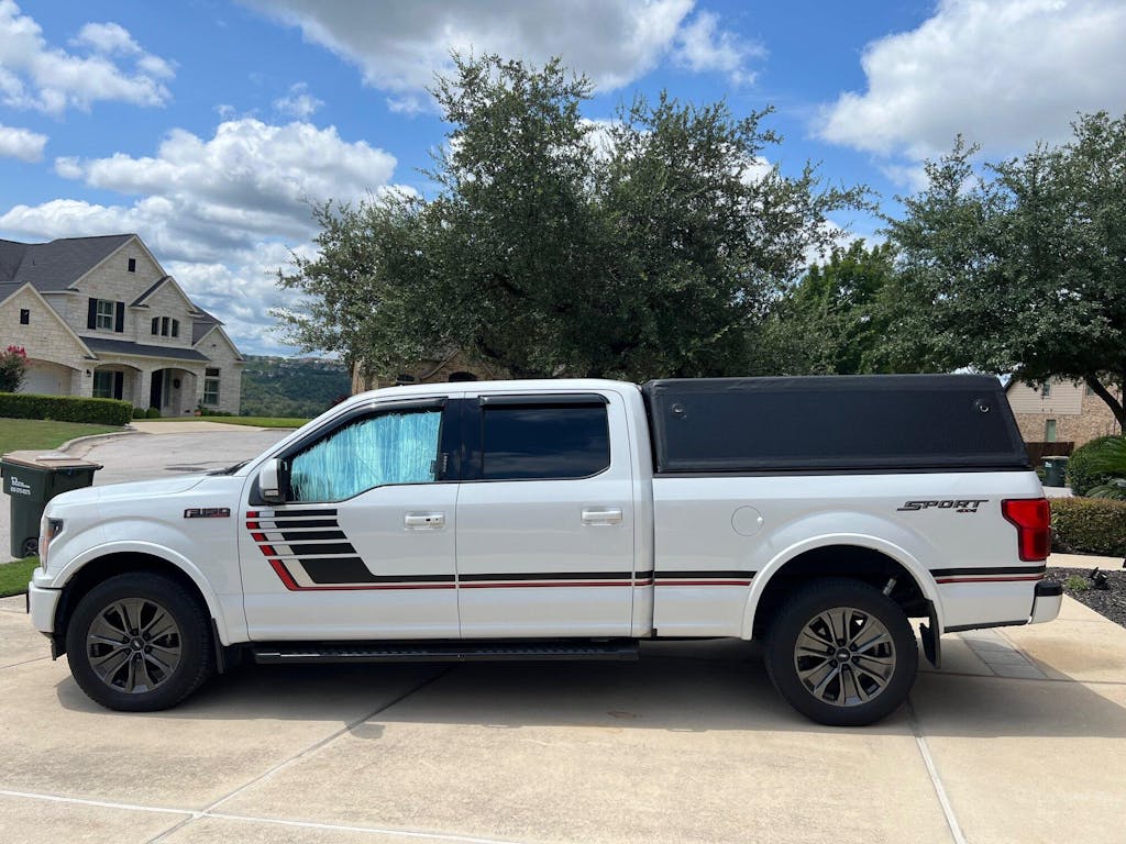 Inflatable Bed Topper 2018 Ford F-150 Build by BoatWaco