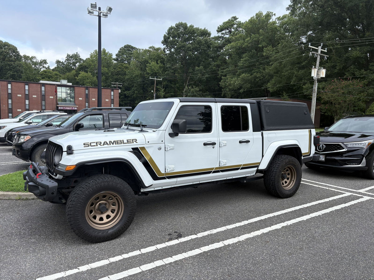 Inflatable Bed Topper 2022 Jeep Gladiator 5 Ft ( 60" ) Build by Clyde M.