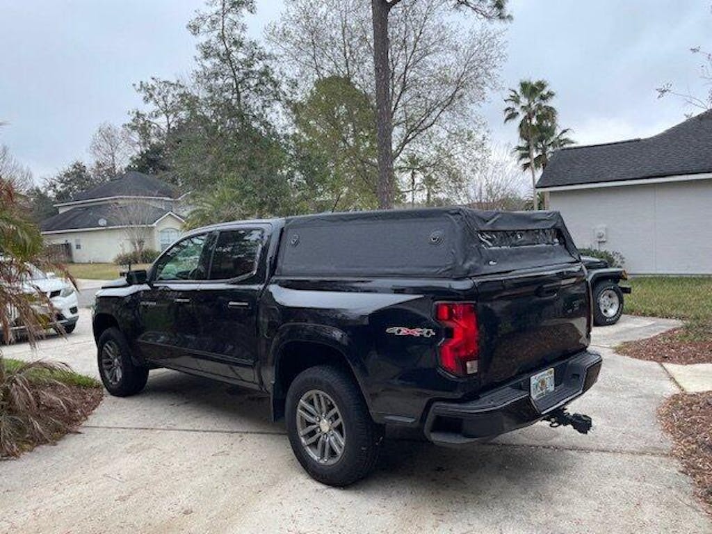 Inflatable Bed Topper 2024 Chevy Colorado 5.2 ft Bed Build by Ken H.