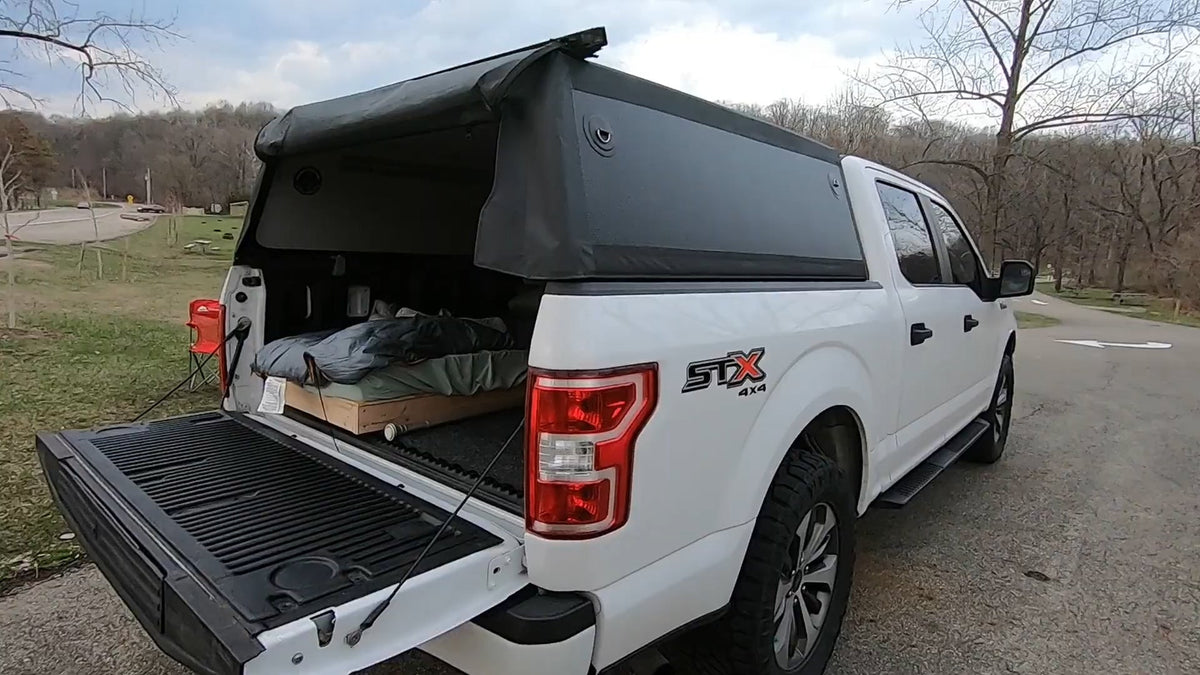 First Night in the Wild: How One Truck Camper Tested the MilesRunner Topper Through Winter Wind & Spring Trails