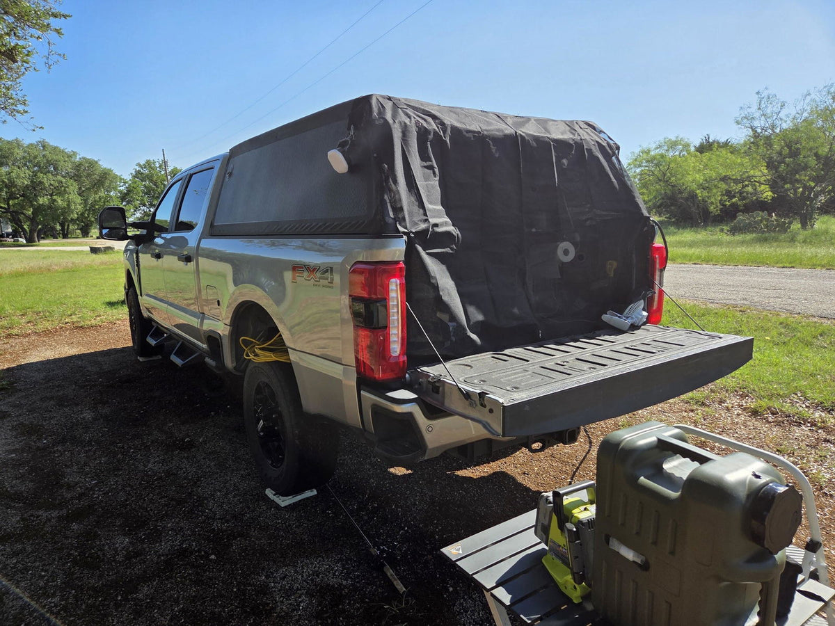 Inflatable Bed Topper 2017-2025 Ford F250 & F350 Build by Joe from Texas
