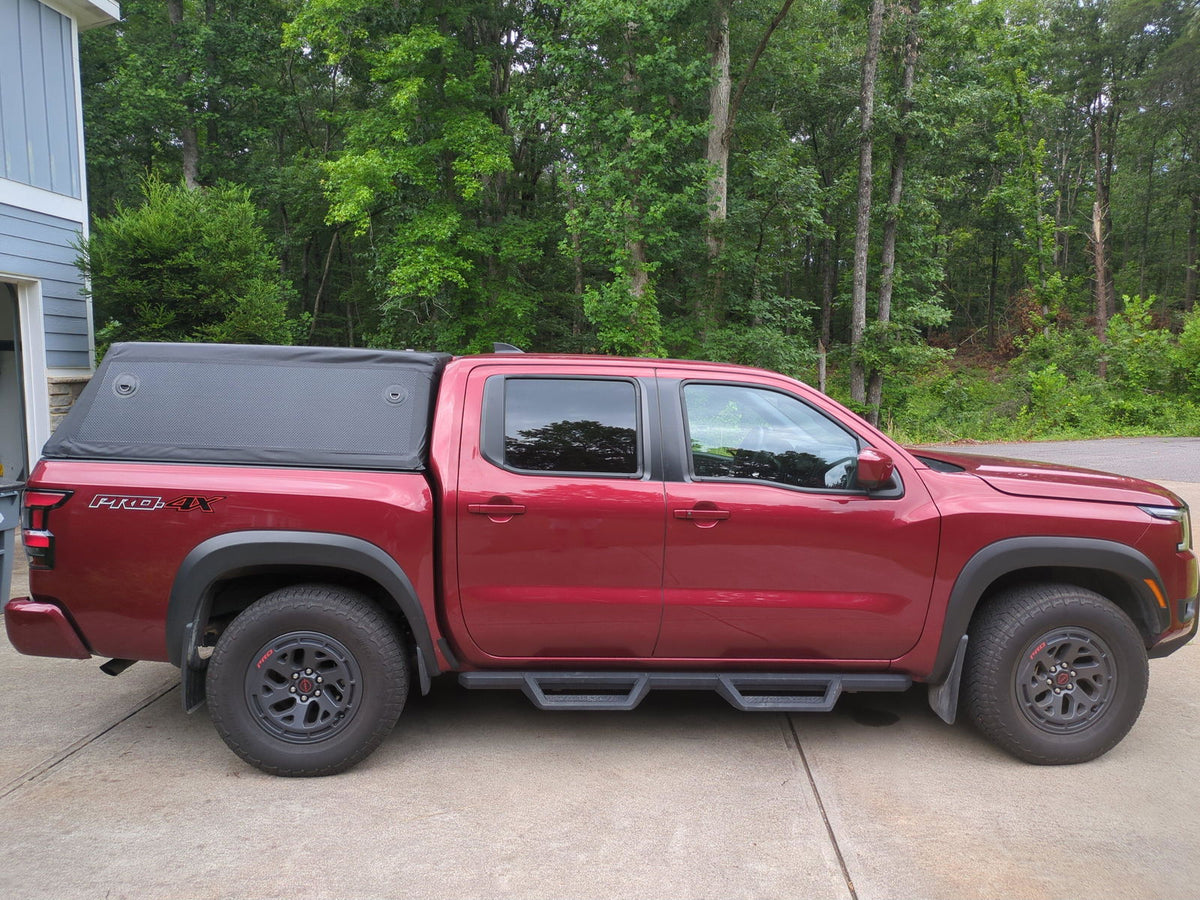 Inflatable Bed Topper 2025 Nissan Frontier short bedBuild by John S.