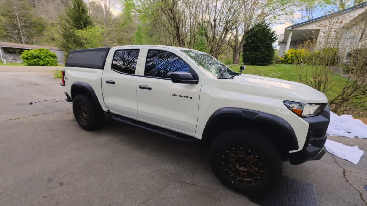 Inflatable Bed Topper 2023–2026 Chevy Colorado Build by Driven276
