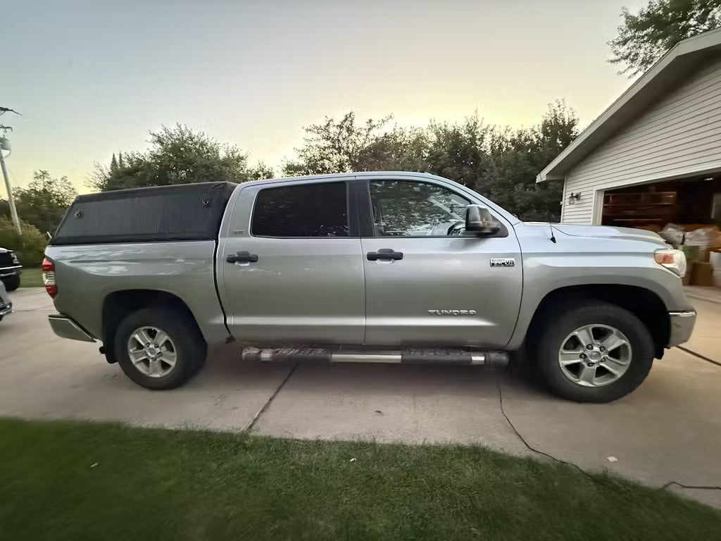 Inflatable Bed Topper 2017 Toyota Tundra Build by Andrew