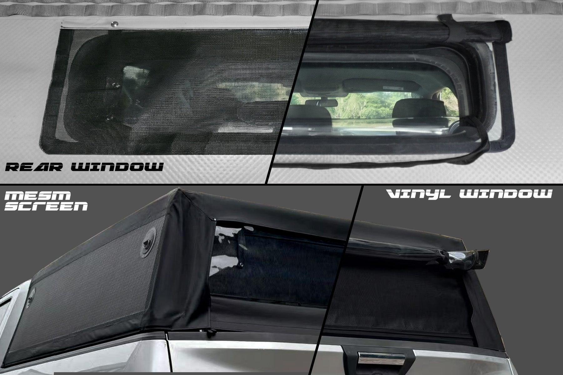 MilesRunner Ford F150 Bed Topper (2015-2024, 5.5 ft Bed)