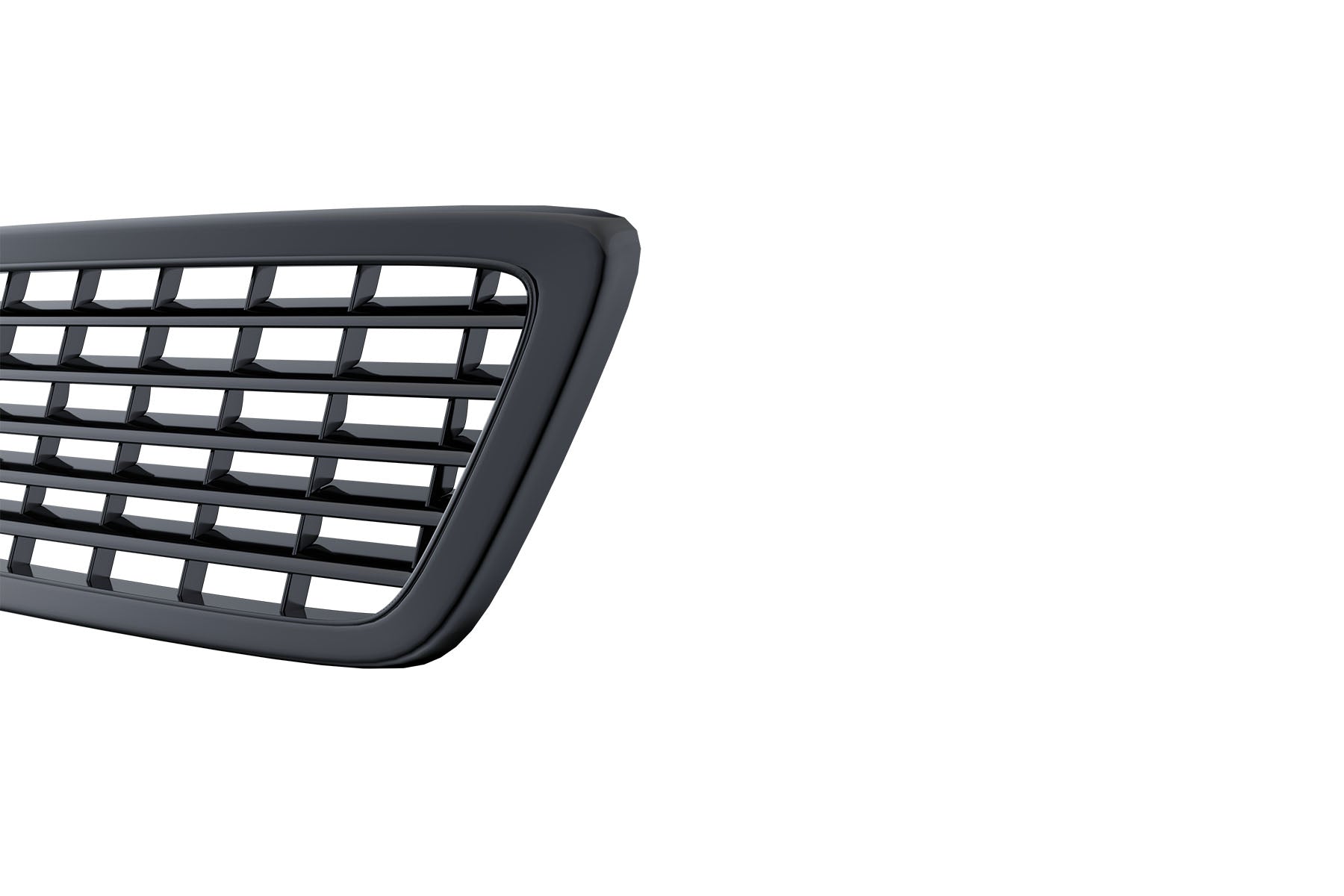 Premium ABS Gloss Black Horizontal Grille for Audi A4 / S4 1996-2002 | Direct Fit & UV-Resistant