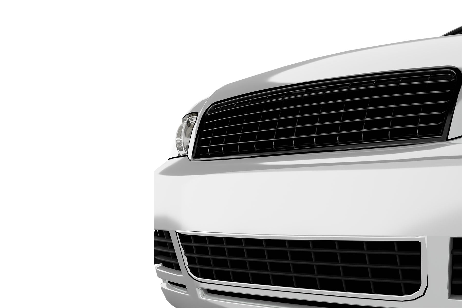 Premium ABS Gloss Black Euro Sport Grille for 2002-2005 Audi A4 / 2004-2005 S4 B6 | Direct Fit & UV-Resistant