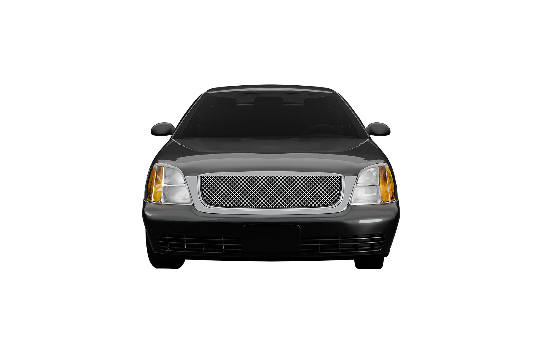 Premium ABS Chrome Luxury Sport Mesh Grille for Cadillac DeVille 2000-2005 | Direct Fit & UV-Resistant
