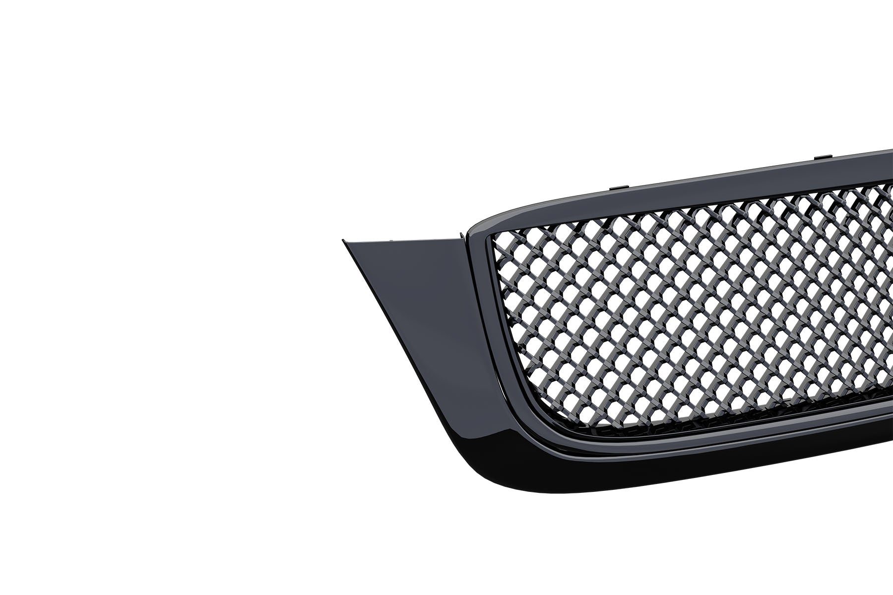 Premium ABS Gloss Black Sport Mesh Grille for Cadillac DeVille 2000-2005 | Direct Fit & UV-Resistant