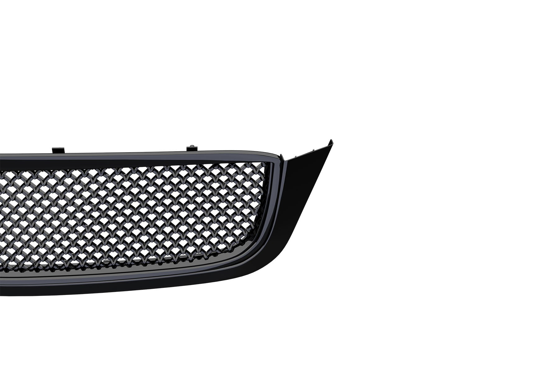 Premium ABS Gloss Black Sport Mesh Grille for Cadillac DeVille 2000-2005 | Direct Fit & UV-Resistant