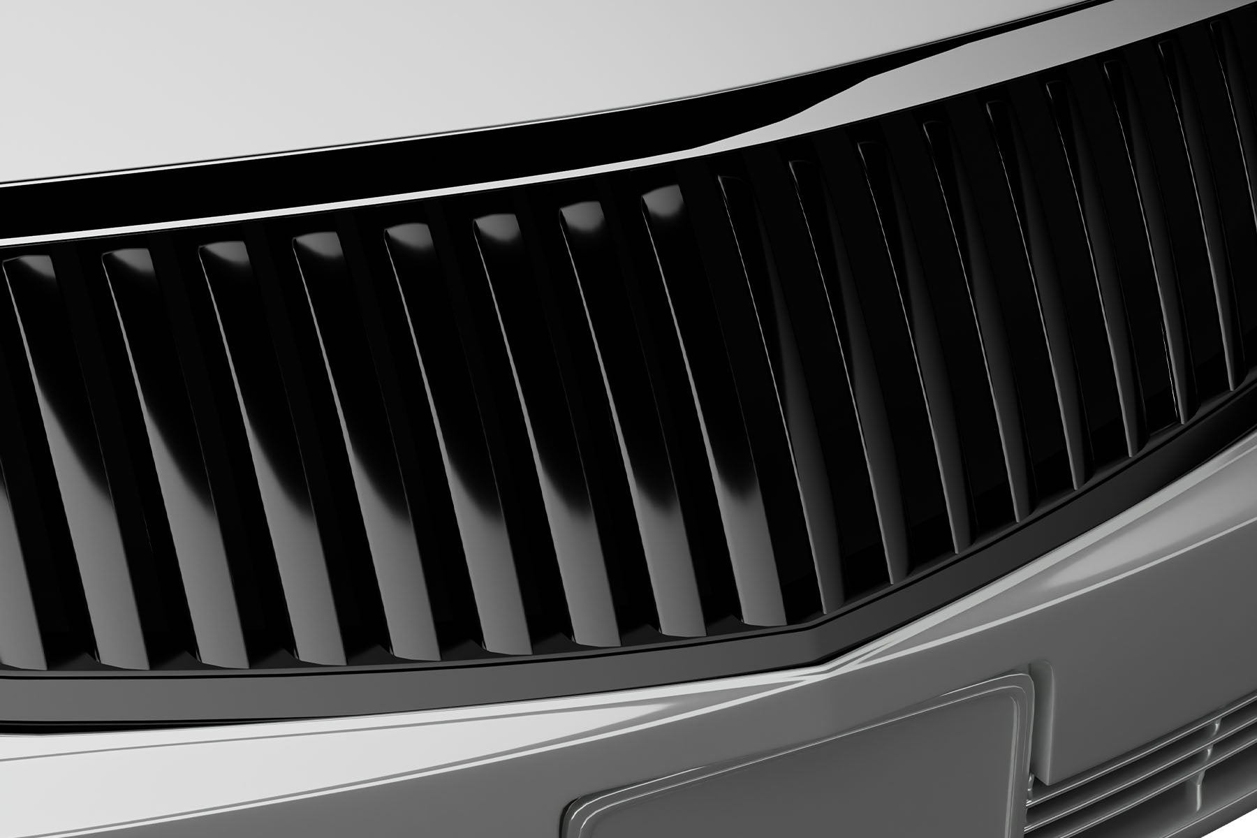 Premium ABS Gloss Black Vertical Grille for Cadillac DTS 2006-2011 | Direct Fit & UV-Resistant