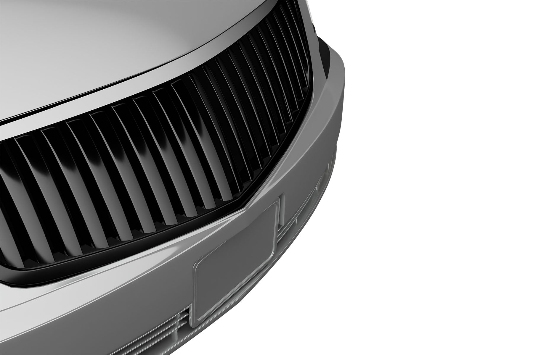 Premium ABS Gloss Black Vertical Grille for Cadillac DTS 2006-2011 | Direct Fit & UV-Resistant