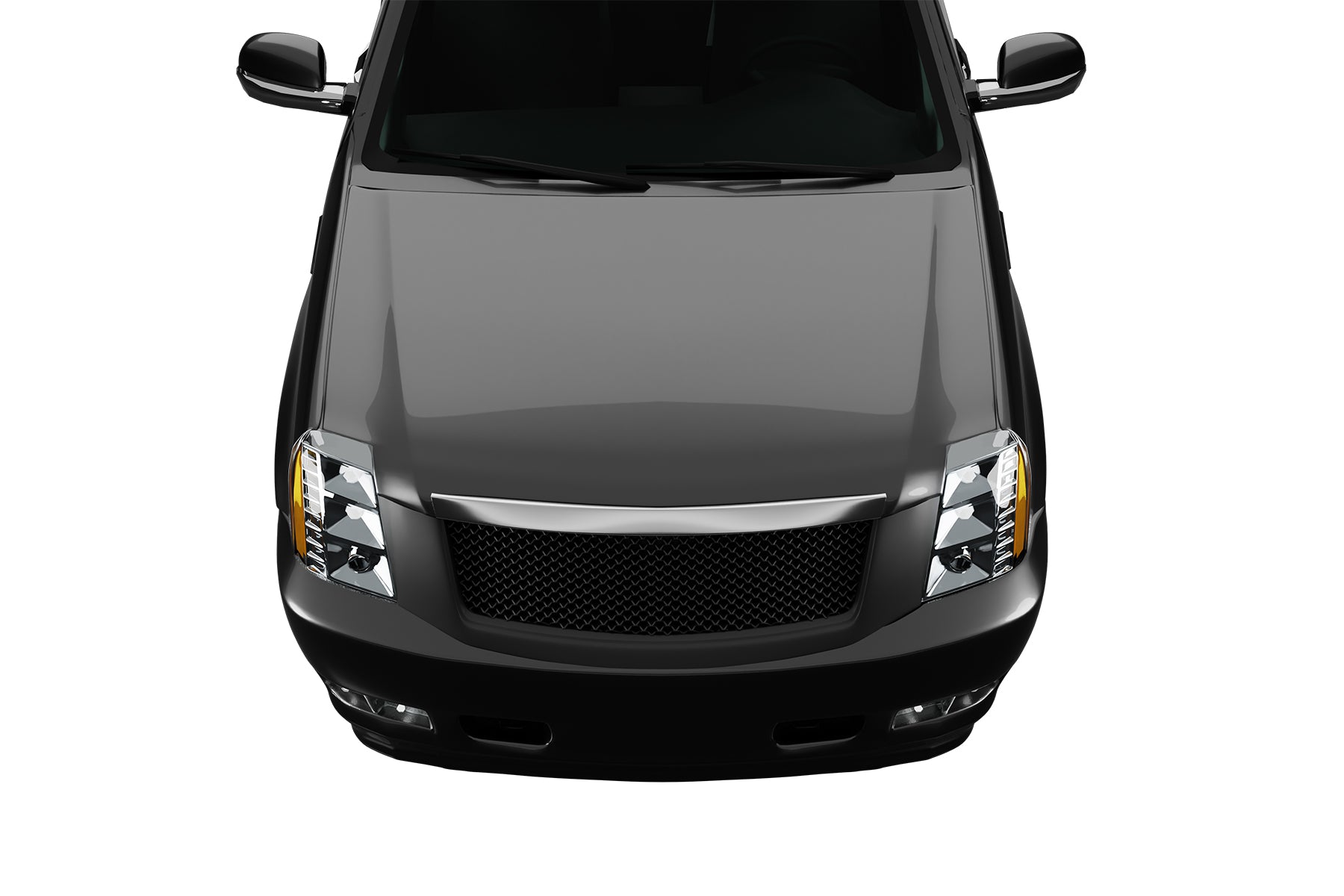Premium ABS Matte Black Sport Mesh Grille for Cadillac Escalade 2007-2014 | Direct Fit & UV-Resistant