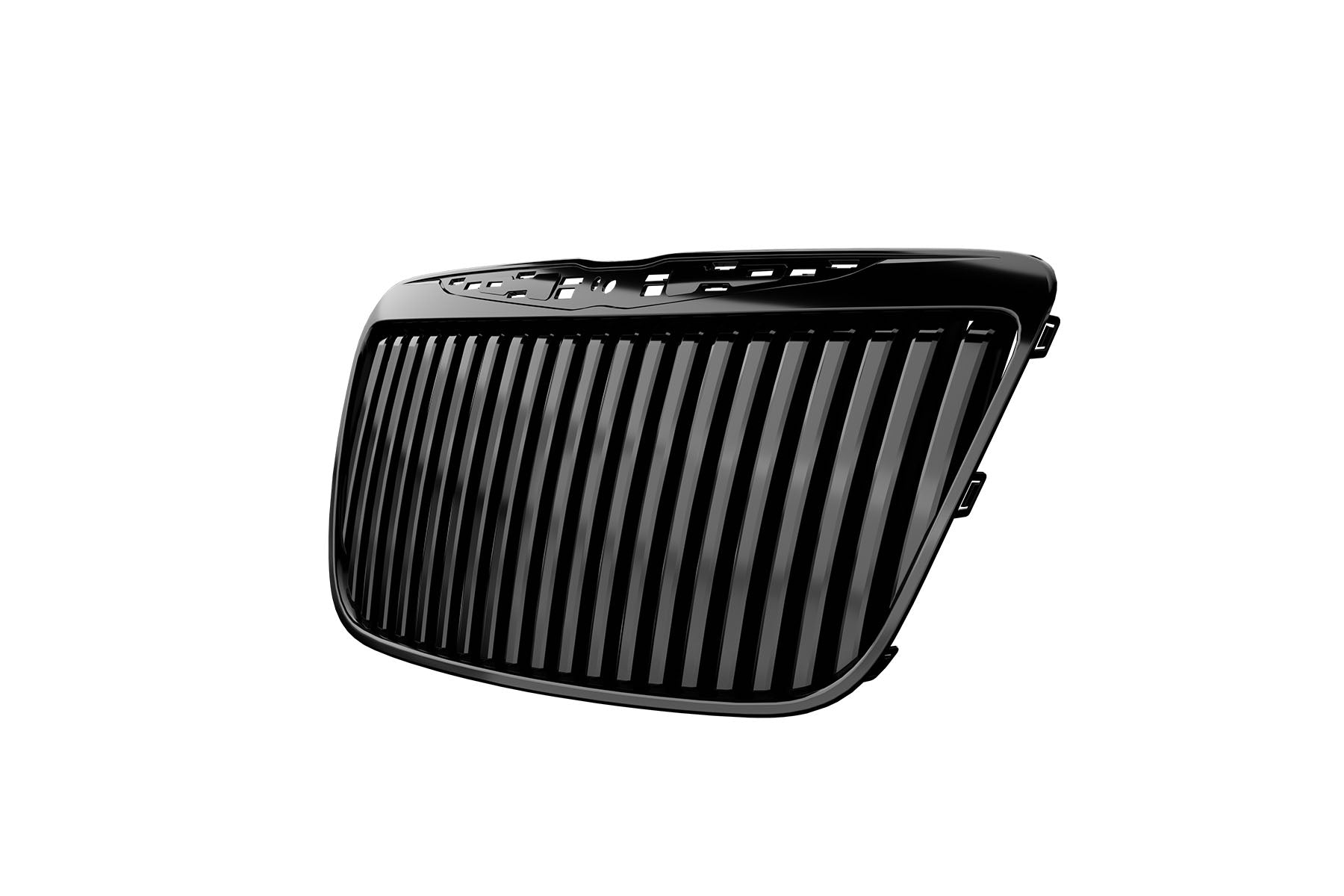Premium ABS Gloss Black Vertical Grille for 2011-2014 Chrysler 300/300C | Direct Fit & UV-Resistant