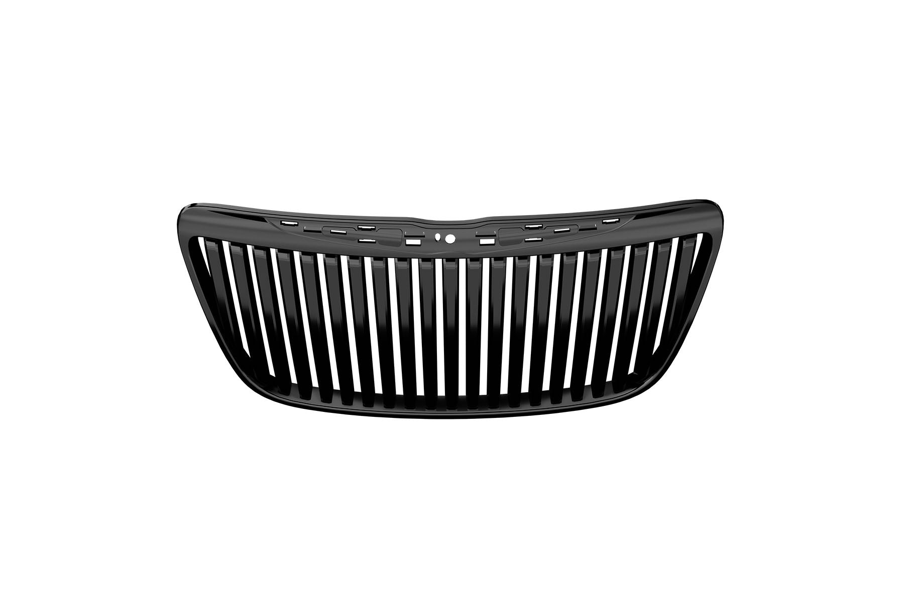 Premium ABS Gloss Black Vertical Grille for 2011-2014 Chrysler 300/300C | Direct Fit & UV-Resistant