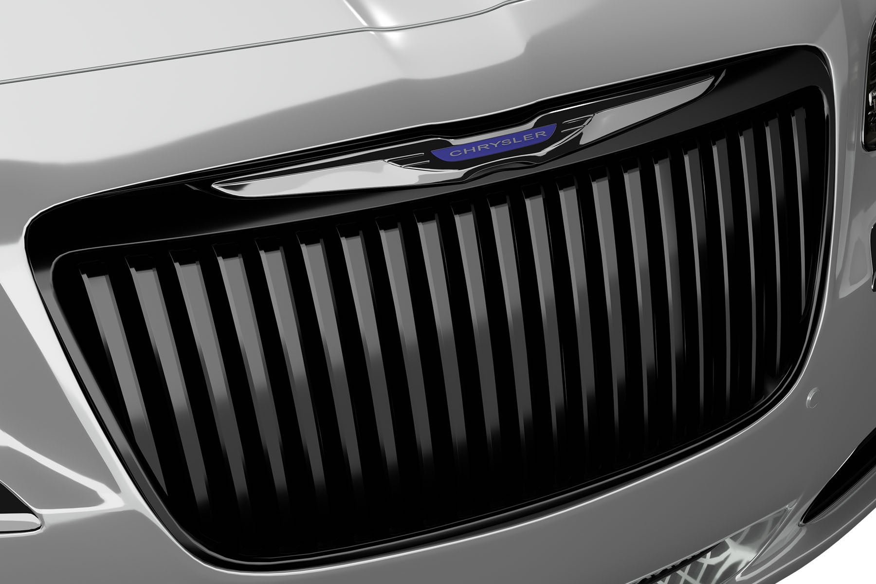 Premium ABS Gloss Black Vertical Grille for 2011-2014 Chrysler 300/300C | Direct Fit & UV-Resistant