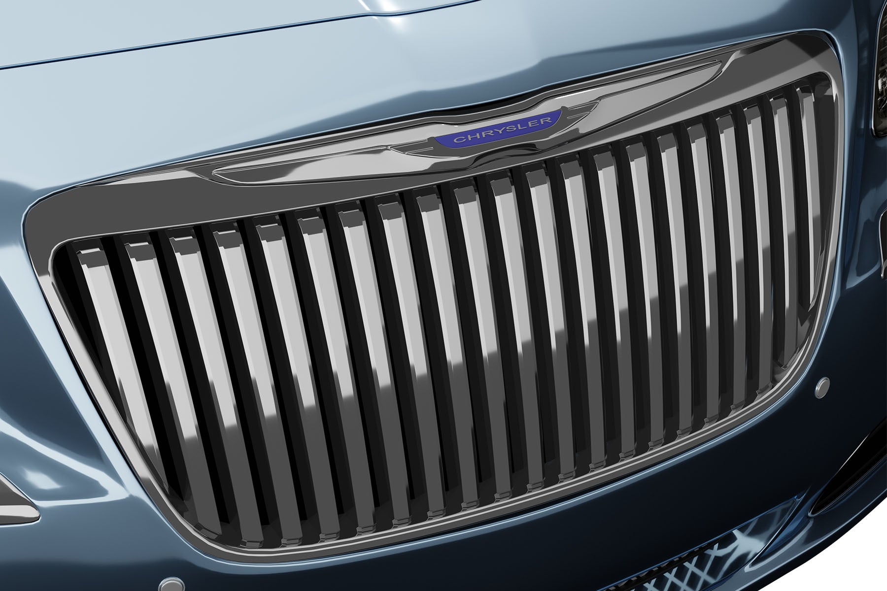 Premium ABS Chrome Vertical Grille for Chrysler 300/300C 2011-2014 | Direct Fit & LED-Ready