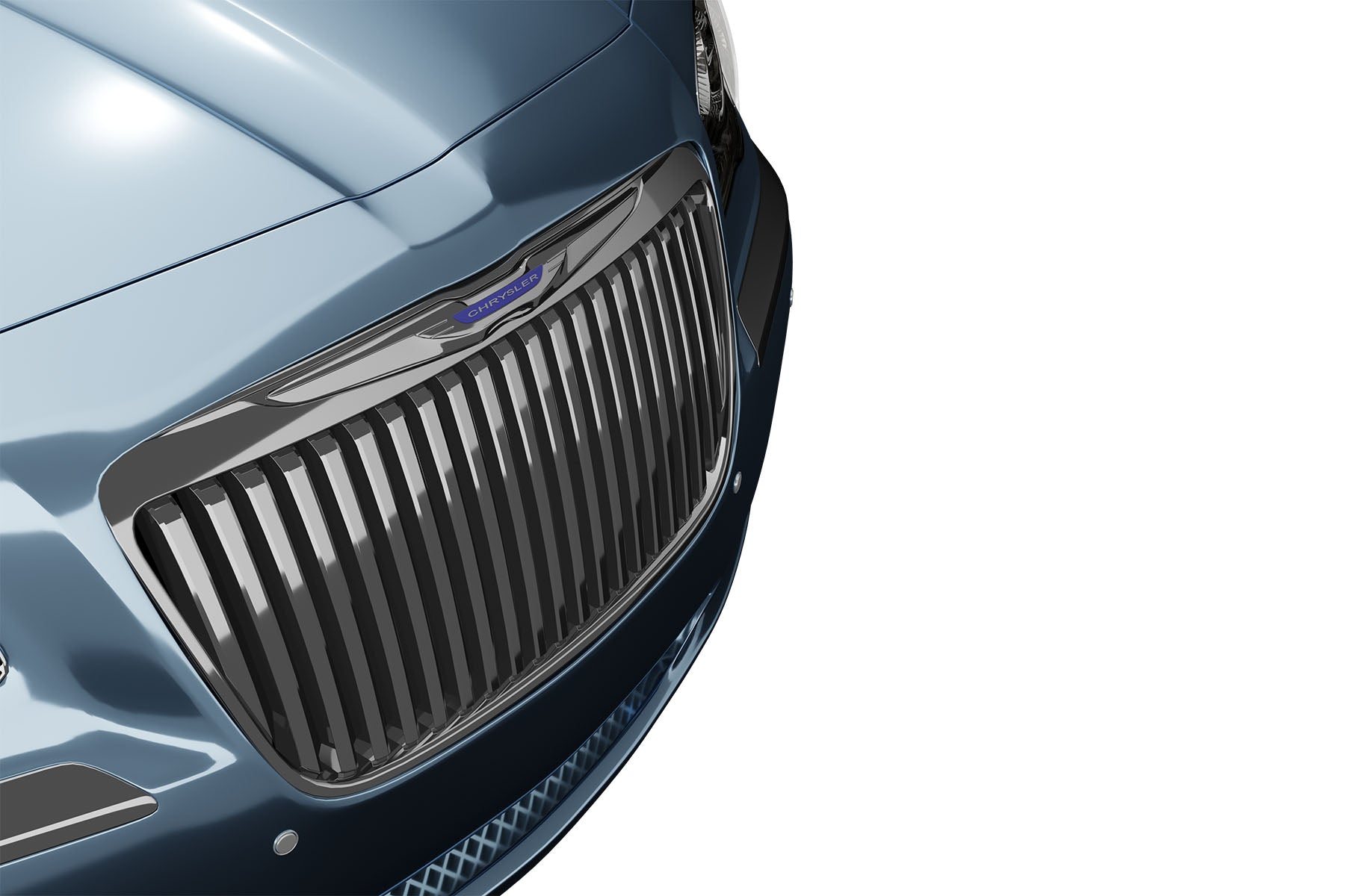 Premium ABS Chrome Vertical Grille for Chrysler 300/300C 2011-2014 | Direct Fit & LED-Ready