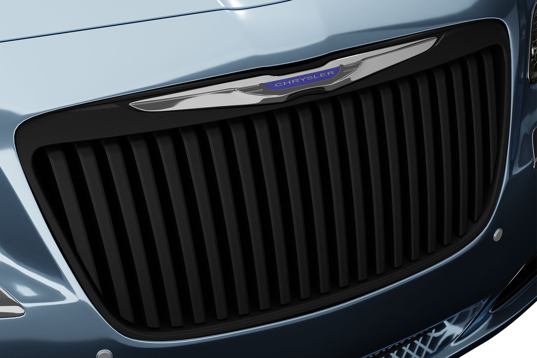 Premium ABS Matte Black Vertical Grille for Chrysler 300/300C 2011-2014 | Direct Fit & UV-Resistant