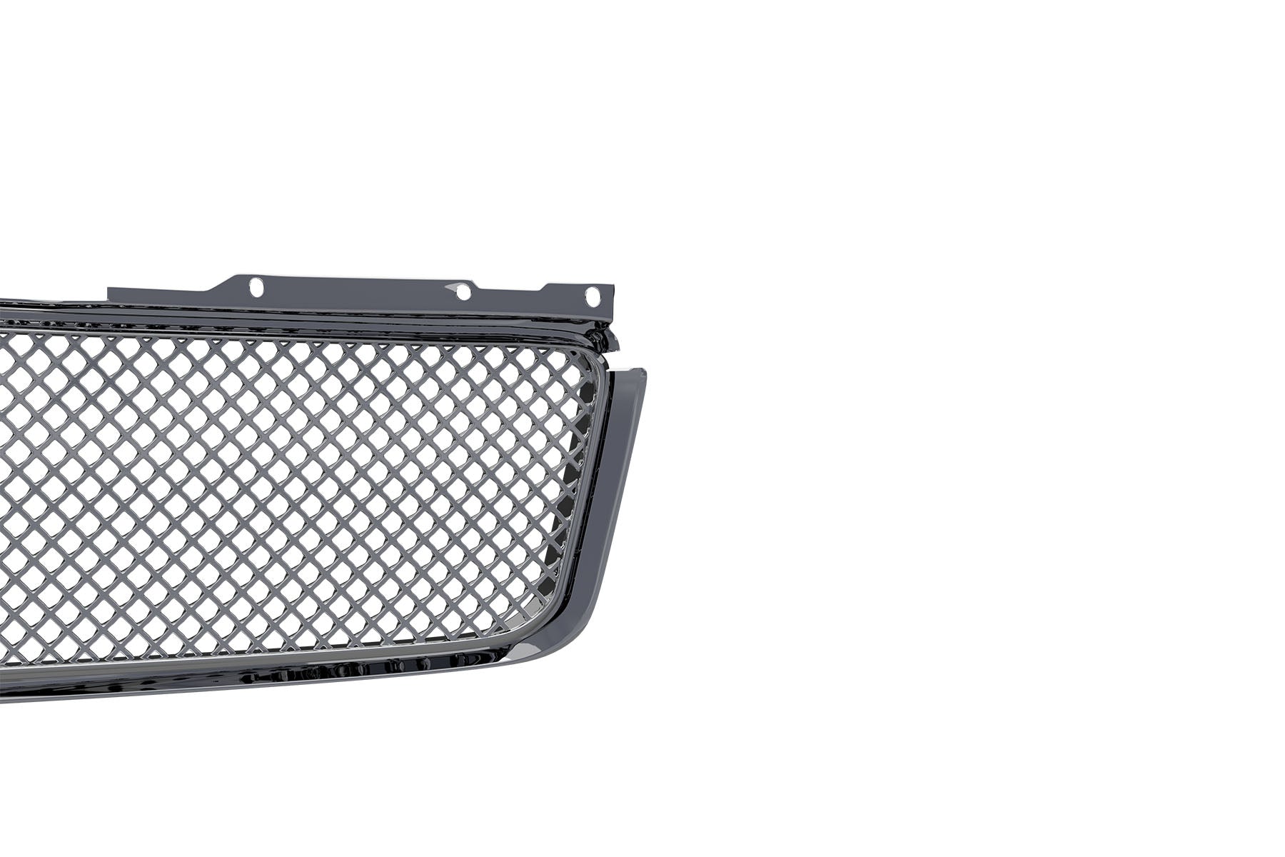 Premium ABS Chrome Mesh Front Grille for 2007-2014 Chevy Tahoe/Suburban | Direct Fit & UV-Resistant