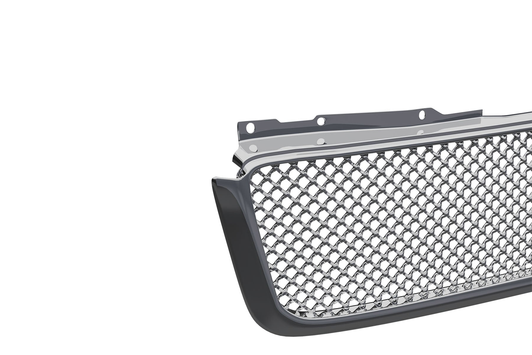 Premium ABS Chrome Mesh Front Grille for 2007-2014 Chevy Tahoe/Suburban | Direct Fit & UV-Resistant