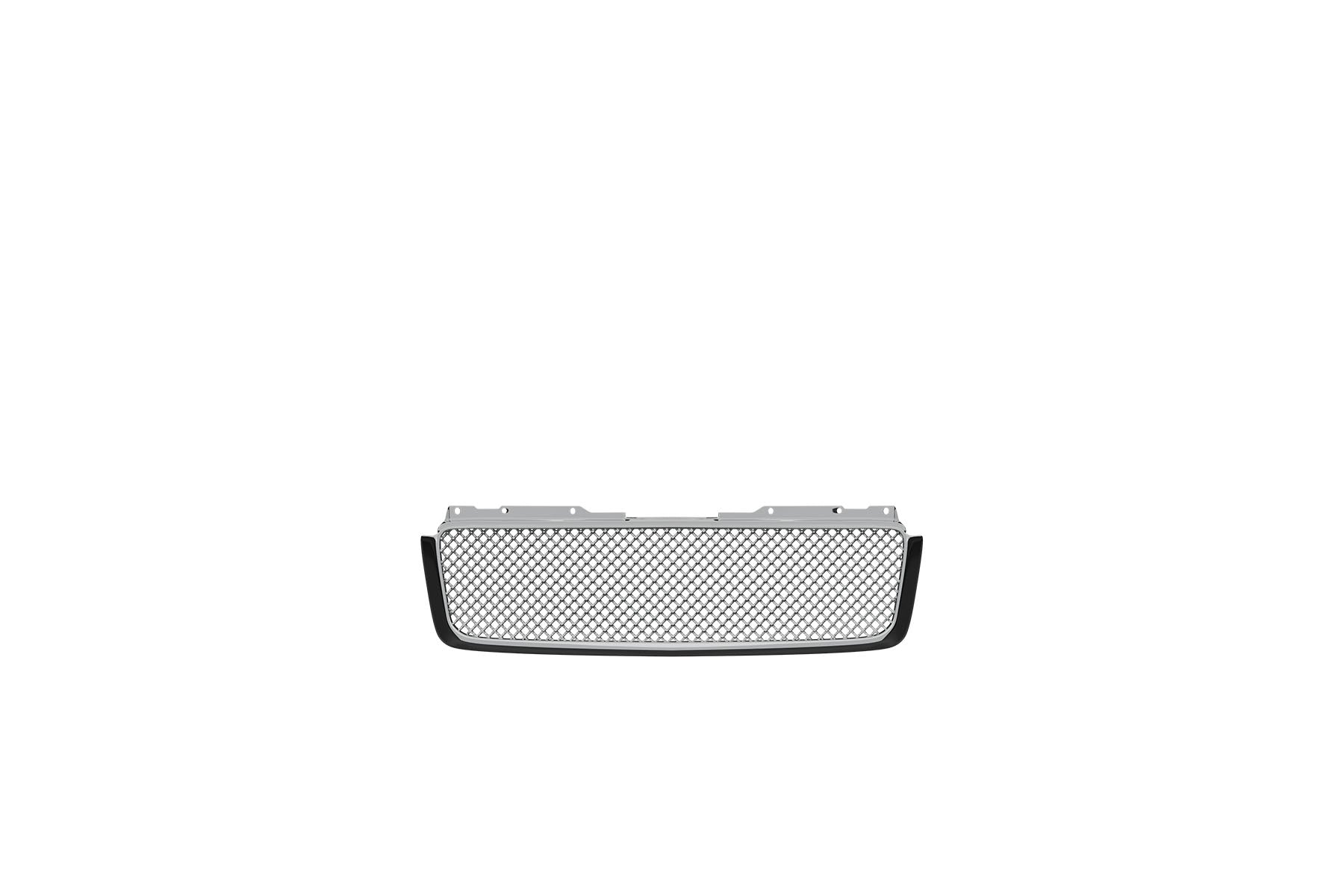 Premium ABS Chrome Mesh Front Grille for 2007-2014 Chevy Tahoe/Suburban | Direct Fit & UV-Resistant