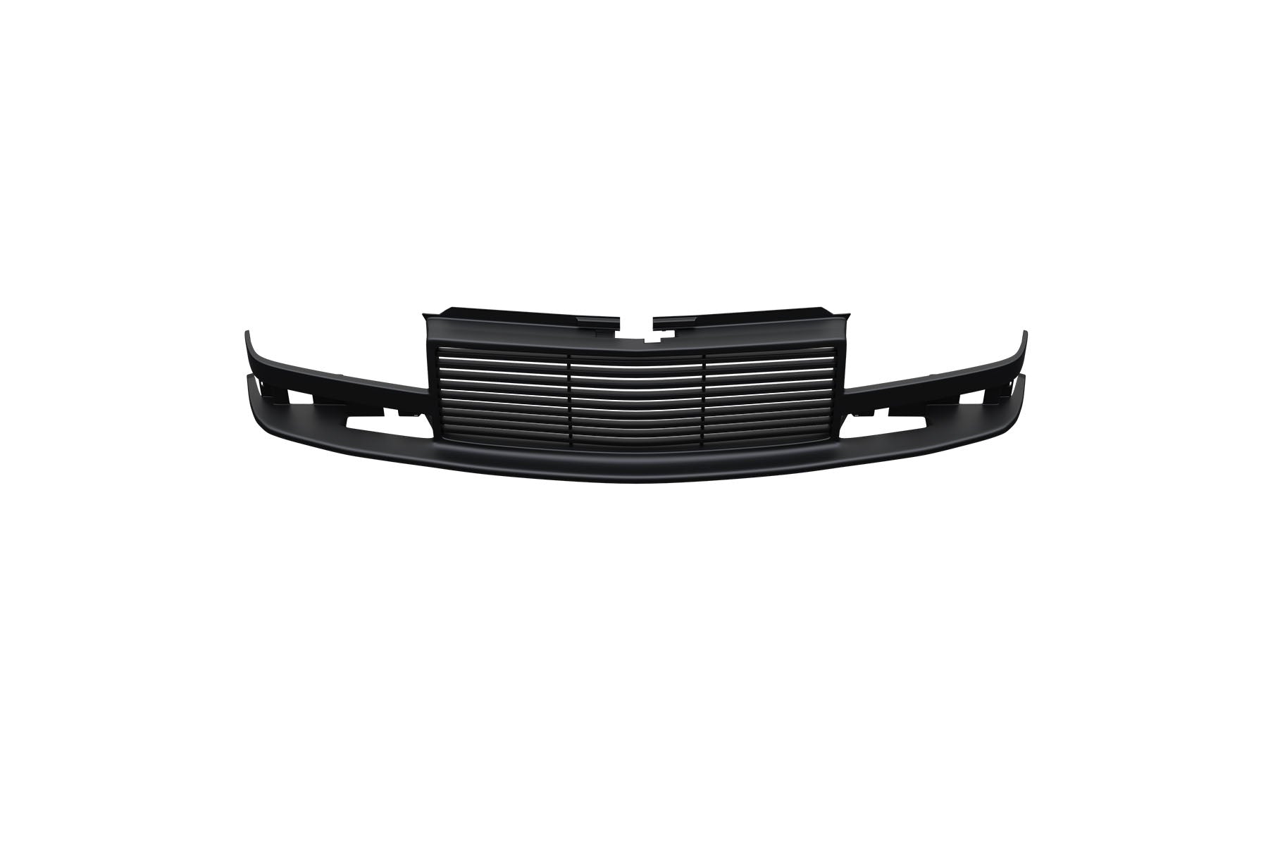 Premium ABS Matte Black Horizontal Grille for 1998-2004 Chevy S10 Blazer / S10 Pickup | Direct Fit & UV-Resistant