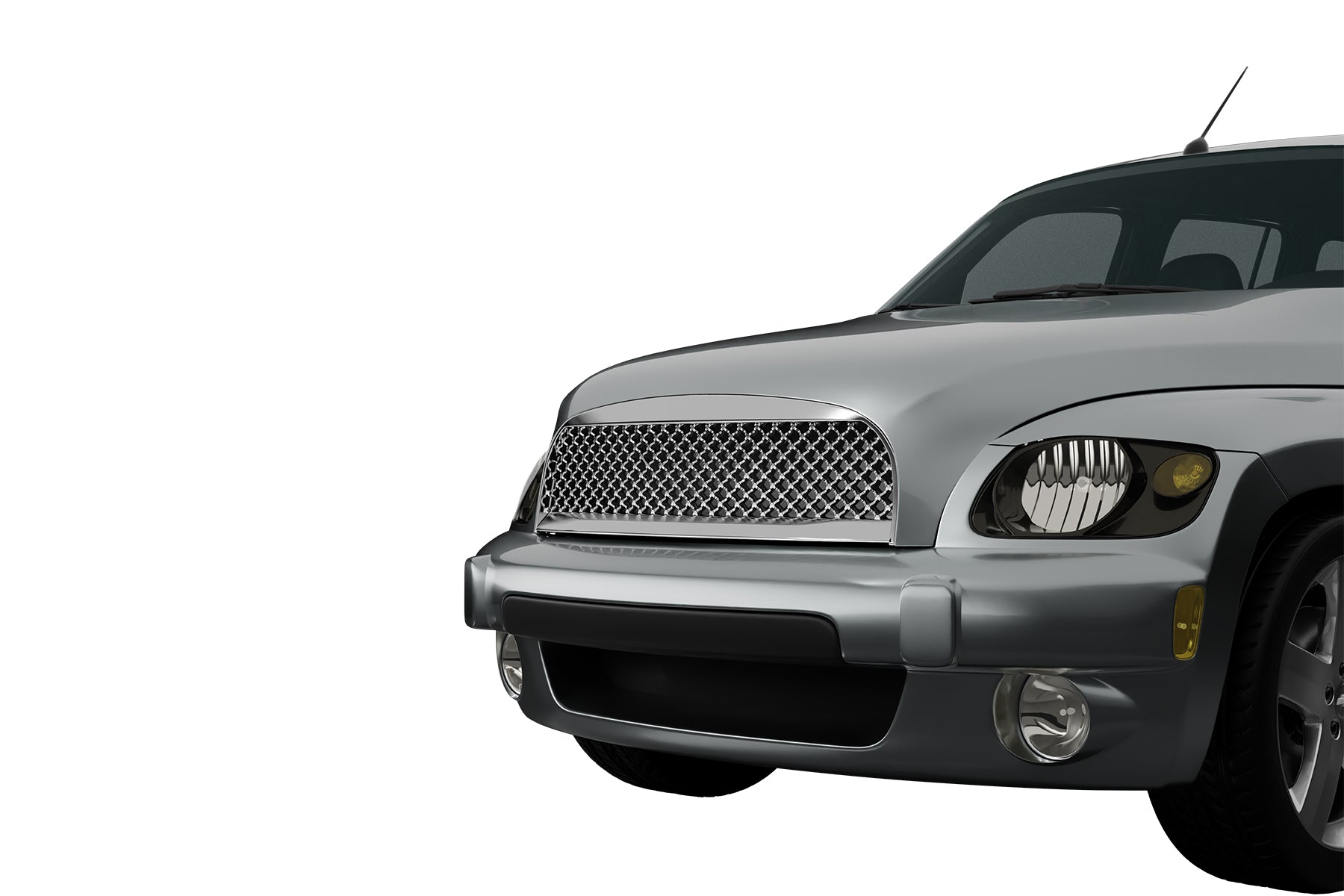 Premium ABS Chrome Sport Mesh Grille for Chevrolet HHR 2006-2011 | Direct Fit & UV-Resistant