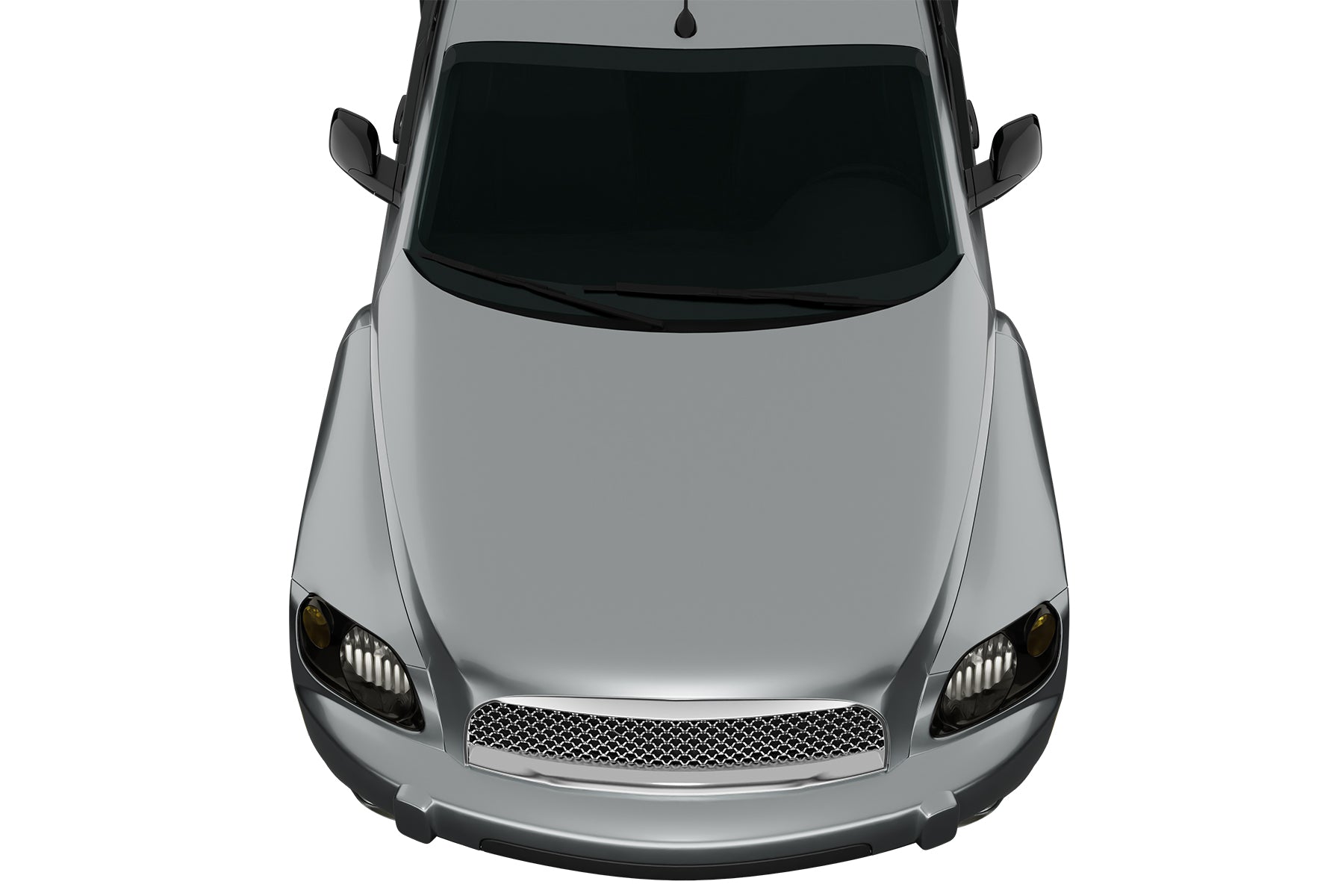 Premium ABS Chrome Sport Mesh Grille for Chevrolet HHR 2006-2011 | Direct Fit & UV-Resistant