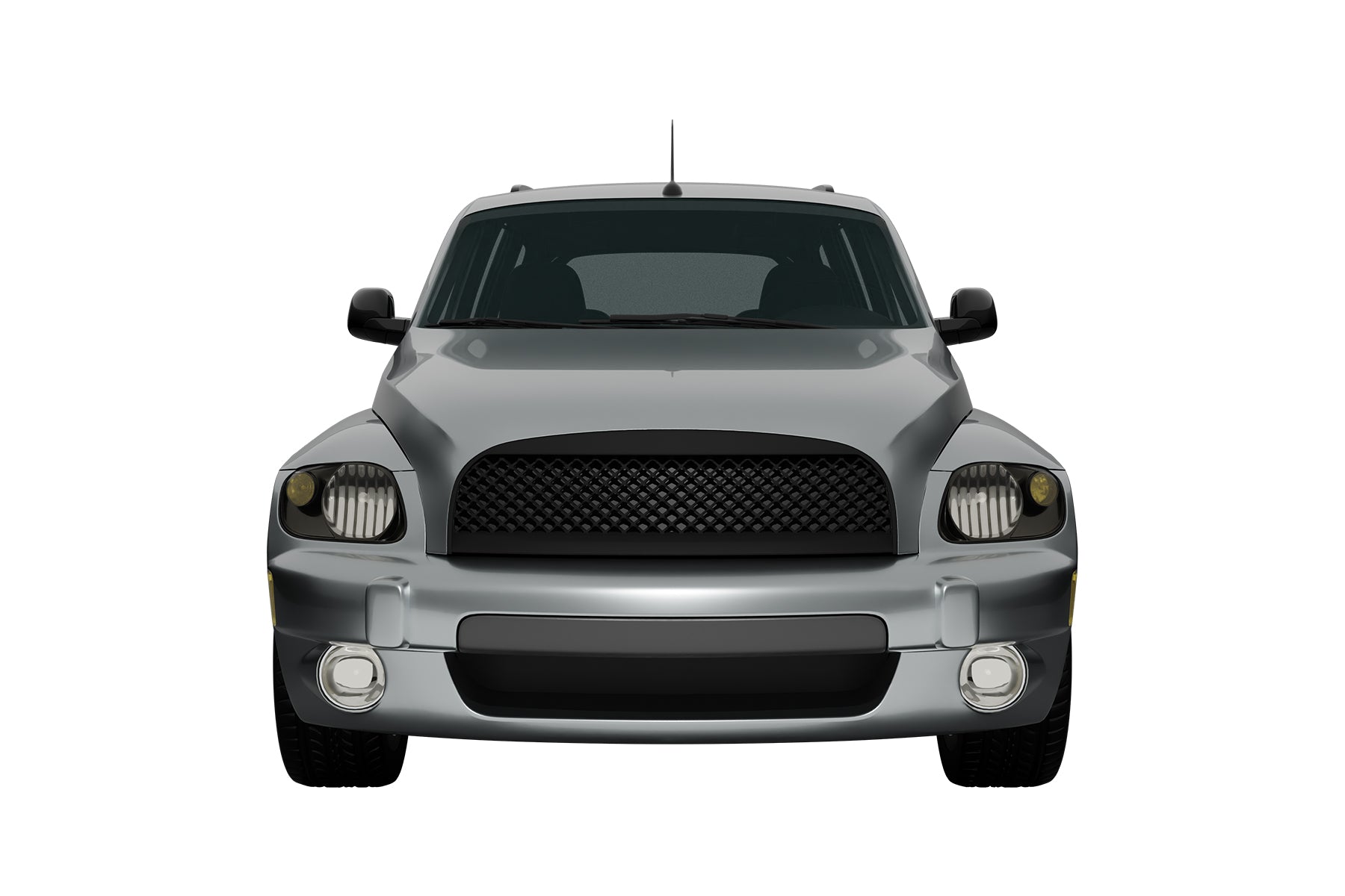 Premium ABS Matte Black Sport Mesh Grille for Chevrolet HHR 2006-2011 | Direct Fit & UV-Resistant