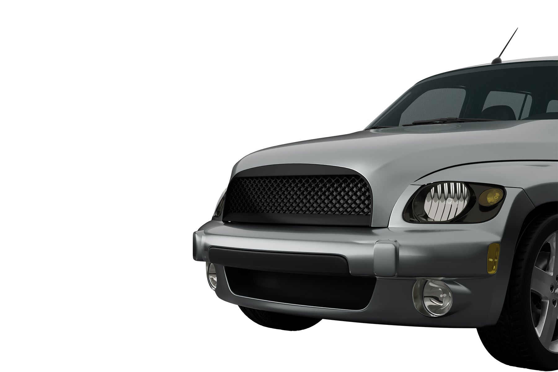 Premium ABS Matte Black Sport Mesh Grille for Chevrolet HHR 2006-2011 | Direct Fit & UV-Resistant