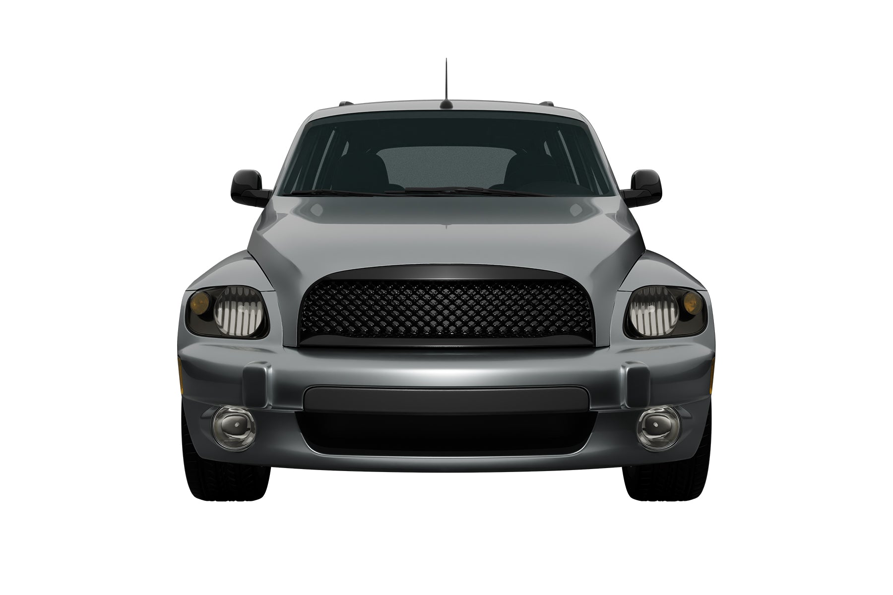 Premium ABS Gloss Black Sport Mesh Grille for Chevrolet HHR 2006-2011 | Direct Fit & UV-Resistant