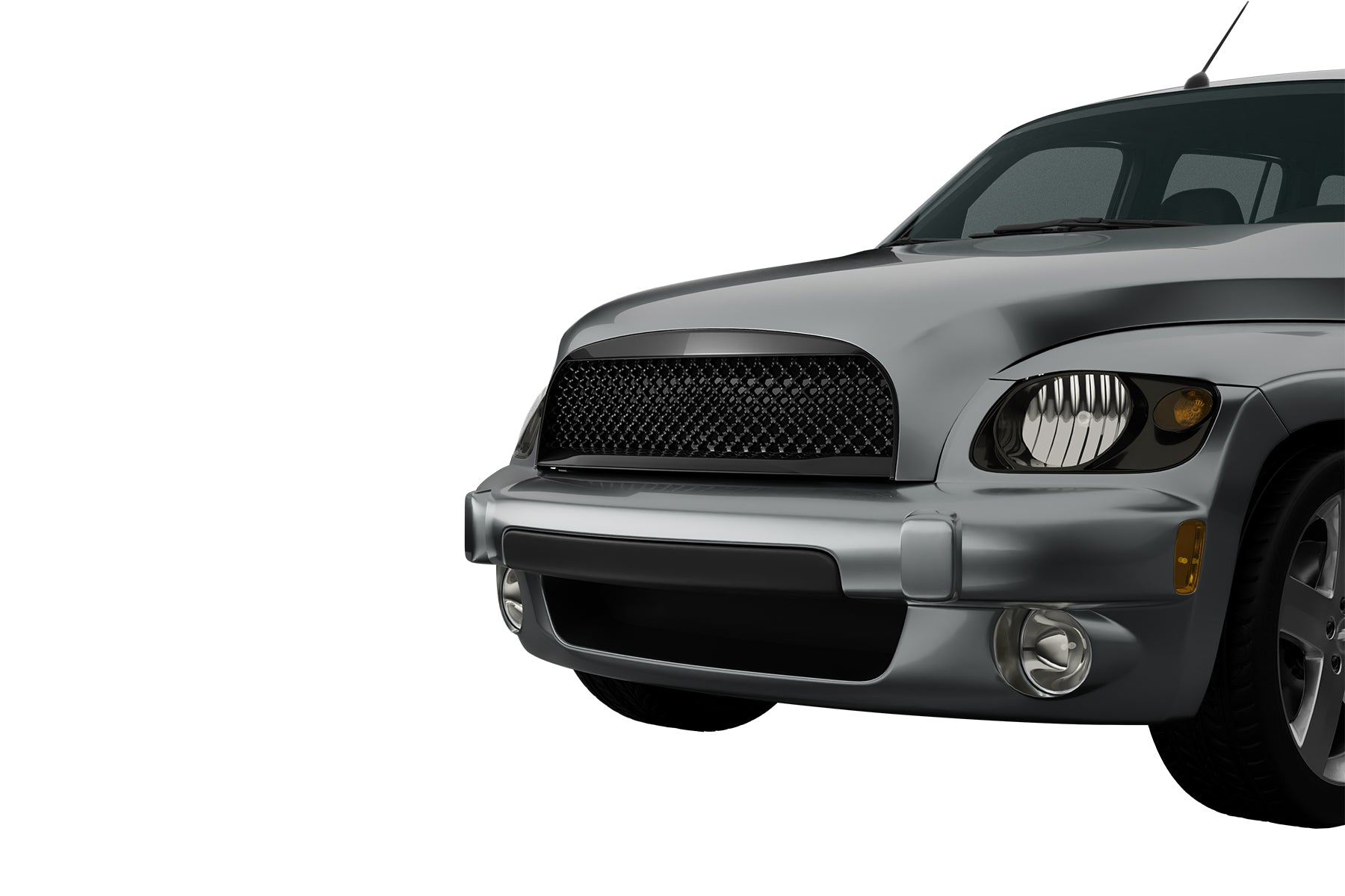 Premium ABS Gloss Black Sport Mesh Grille for Chevrolet HHR 2006-2011 | Direct Fit & UV-Resistant