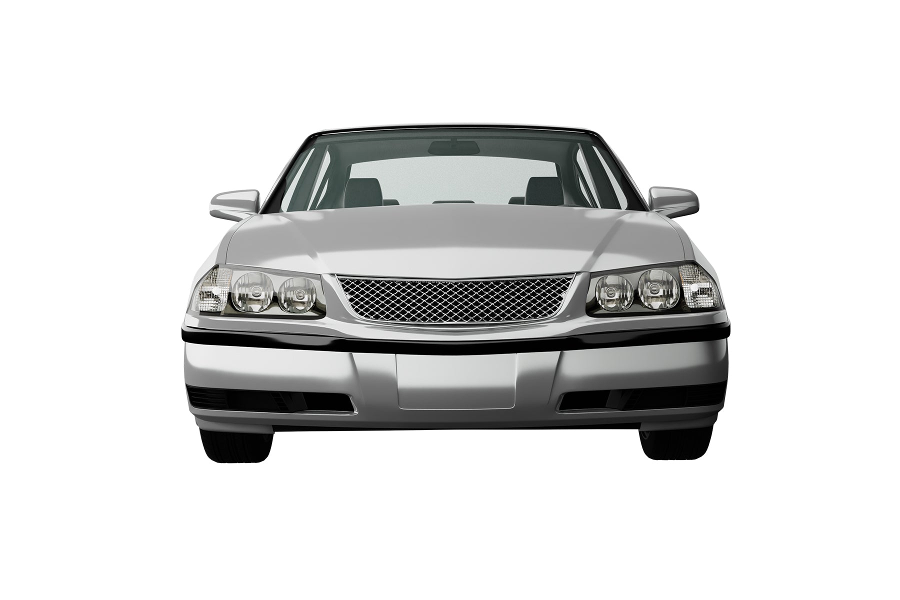 Premium ABS Chrome Sport Mesh Grille for Chevrolet Impala 2000-2005 | Direct Fit & UV-Resistant
