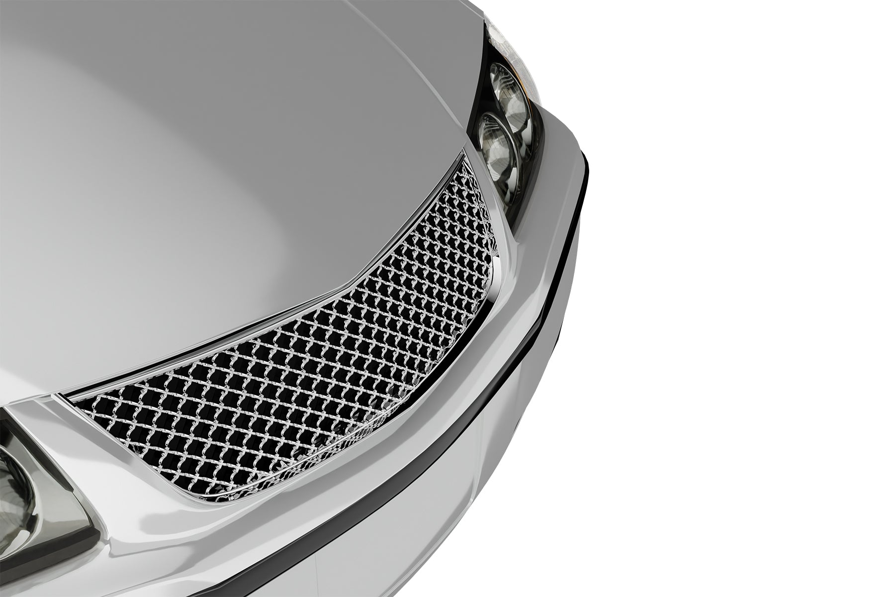 Premium ABS Chrome Sport Mesh Grille for Chevrolet Impala 2000-2005 | Direct Fit & UV-Resistant