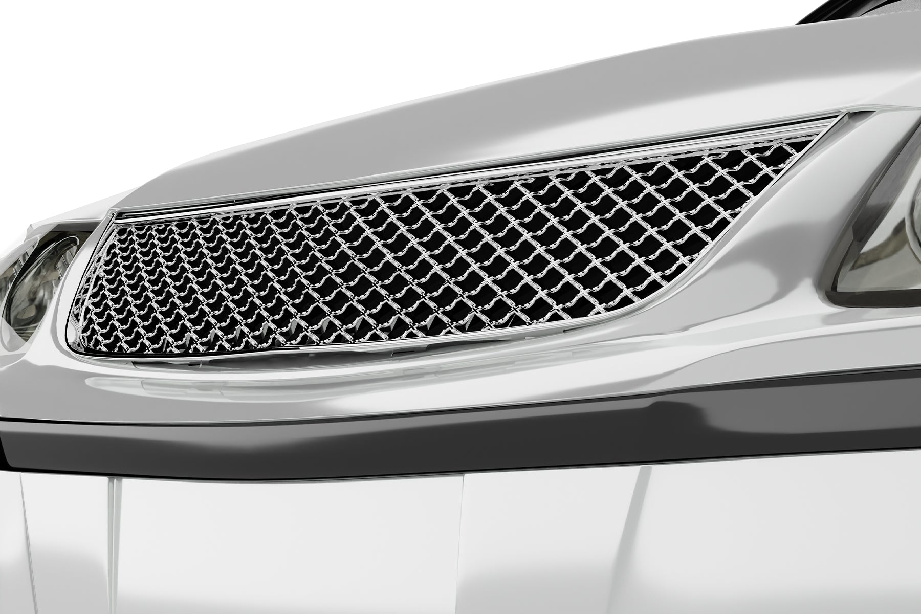 Premium ABS Chrome Sport Mesh Grille for Chevrolet Impala 2000-2005 | Direct Fit & UV-Resistant