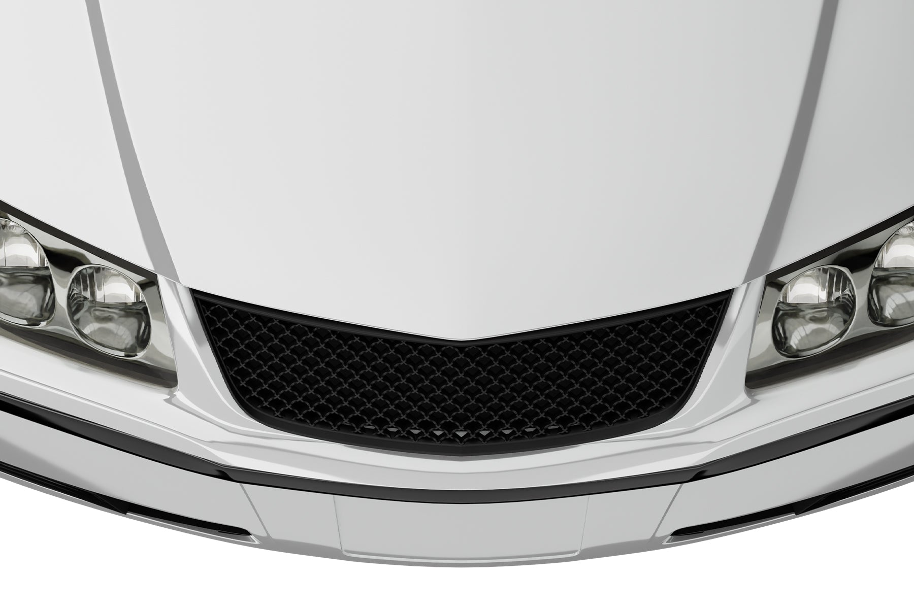Premium ABS Matte Black Sport Mesh Grille for Chevrolet Impala 2000-2005 | Direct Fit & UV-Resistant