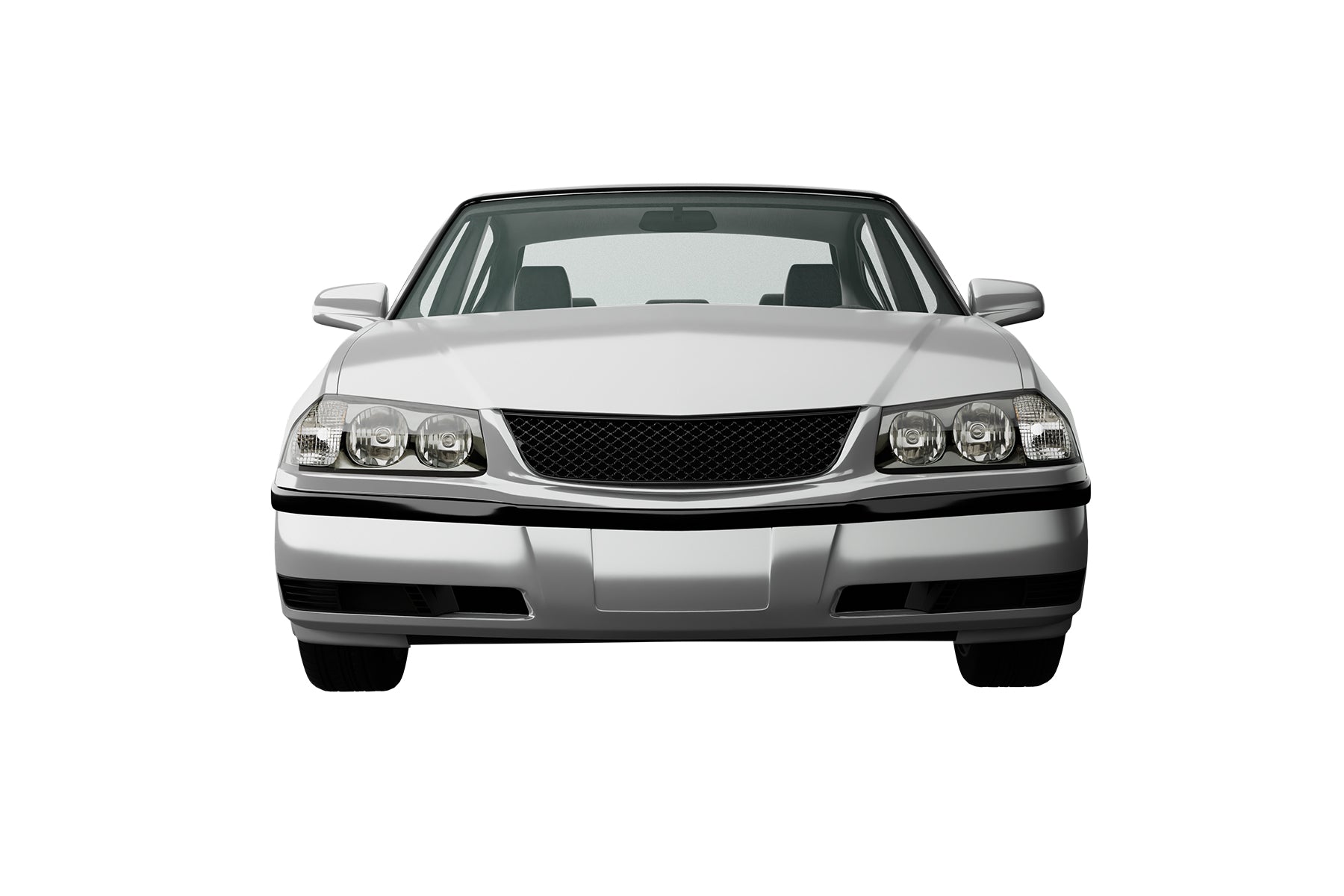 Premium ABS Gloss Black Sport Mesh Grille for Chevrolet Impala 2000-2005 | Direct Fit & UV-Resistant