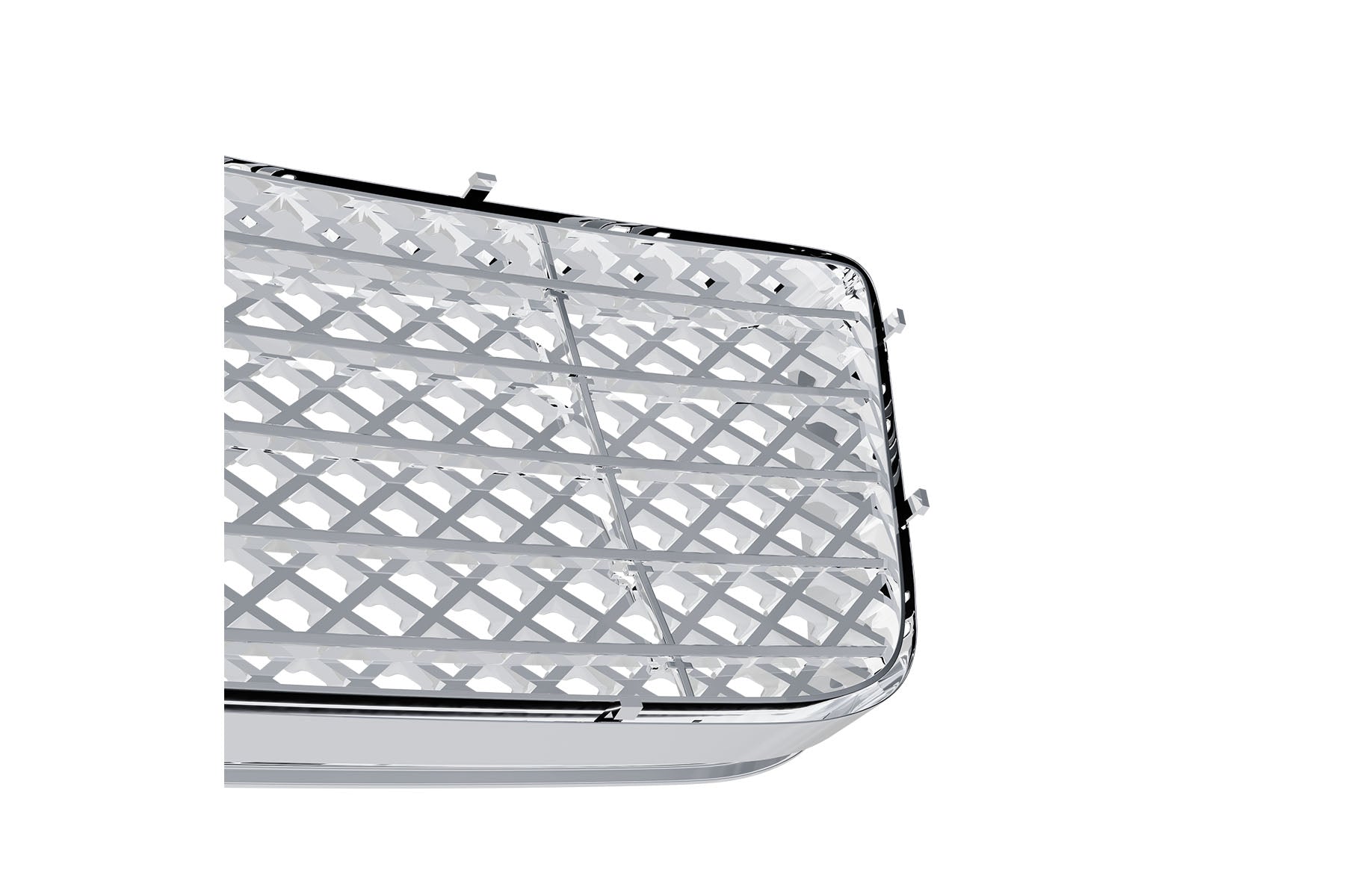 Premium ABS Chrome Sport Mesh Grille for Chevrolet Impala 2006-2016 | Direct Fit & LED-Ready