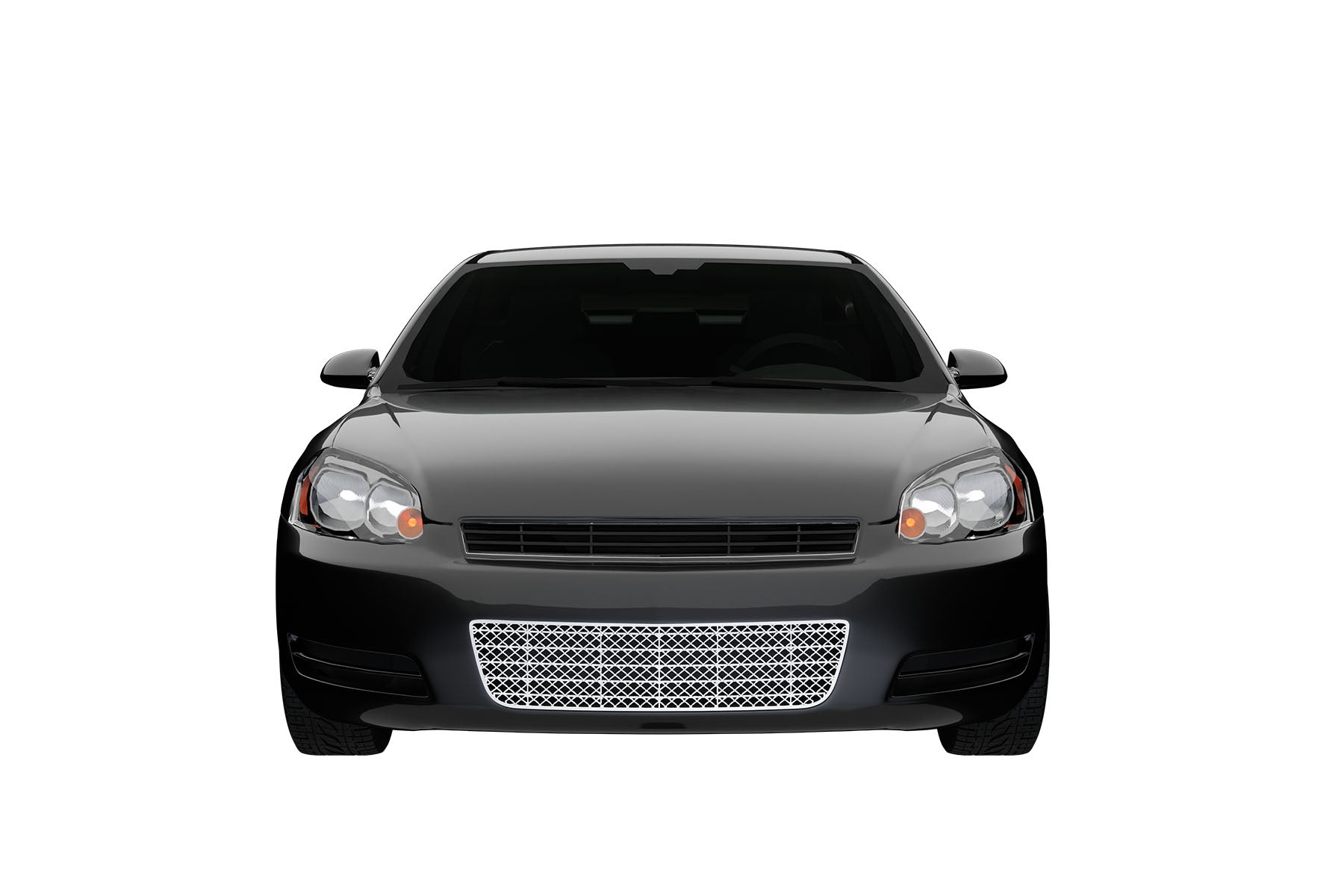 Premium ABS Chrome Sport Mesh Grille for Chevrolet Impala 2006-2016 | Direct Fit & LED-Ready
