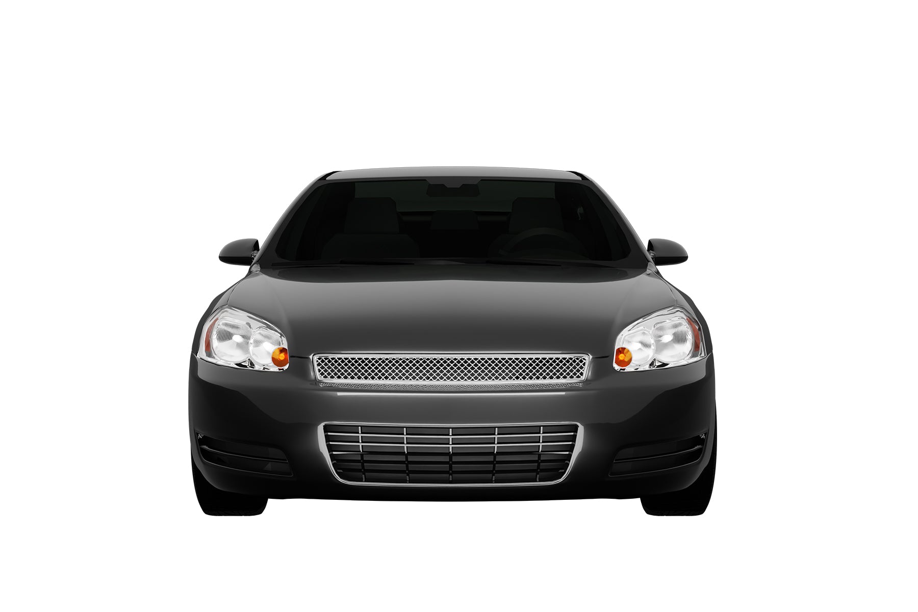 Premium ABS Chrome Luxury Sport Mesh Grille for Chevrolet Impala 2006-2016 | Direct Fit & LED-Ready